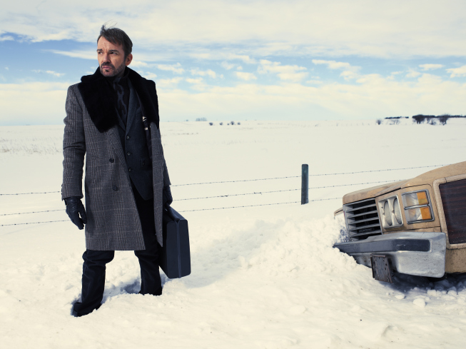 Thornton, magnificent and maleficent as Lorne Malvo