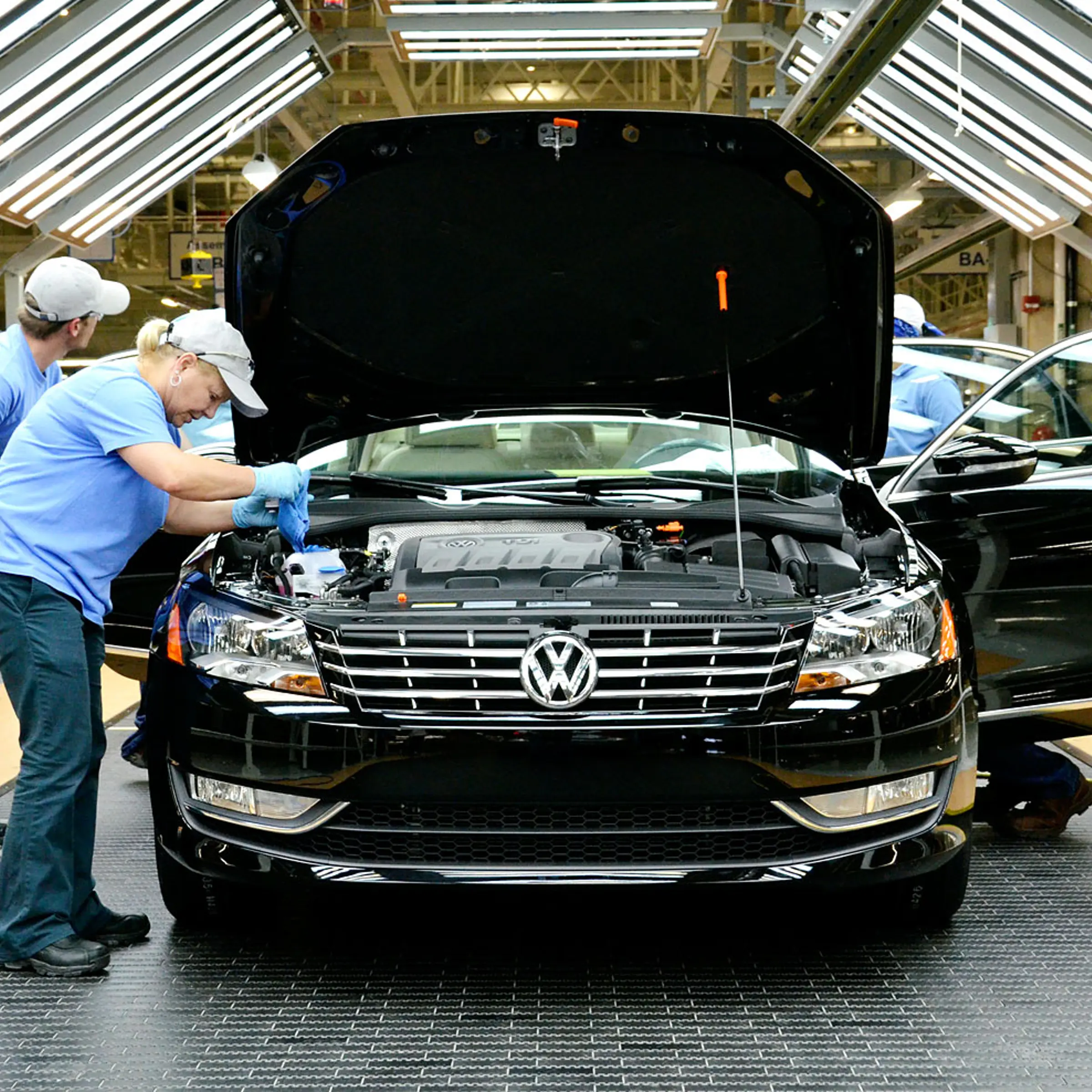 New 2012 VW Passat First Drive And Factory Tour