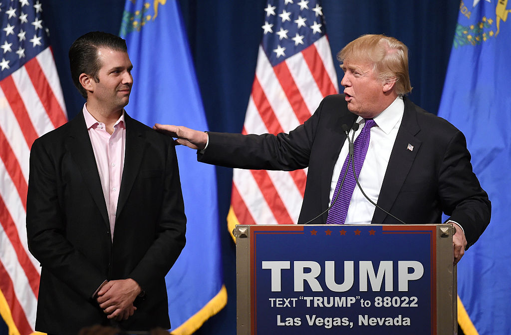 Donald Trump Hosts Nevada Caucus Night Watch Party In Las Vegas