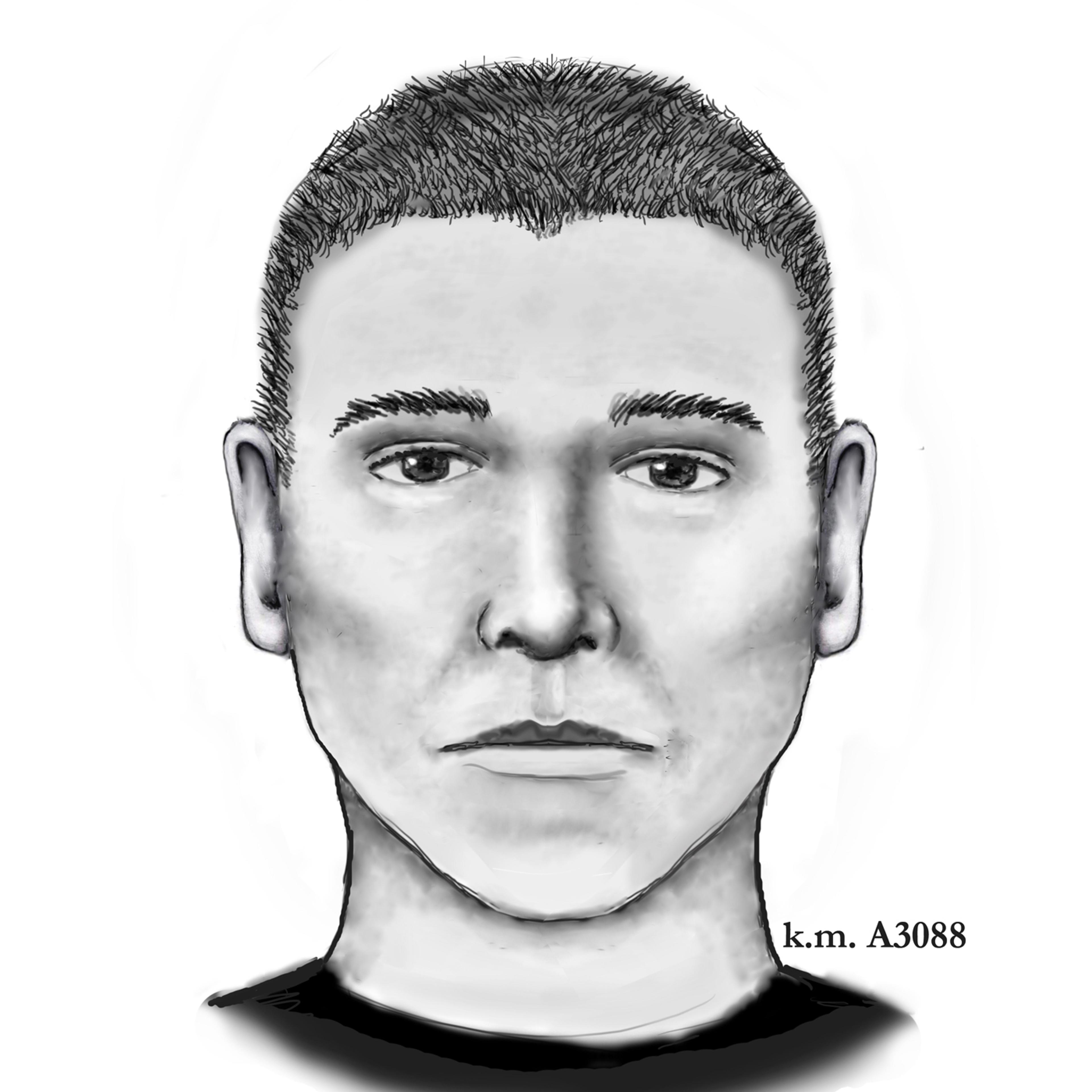 This composite sketch provided by the Phoenix Police Department on July 14, 2016, shows a possible suspect in a series of fatal shootings dating back to March in Phoenix.