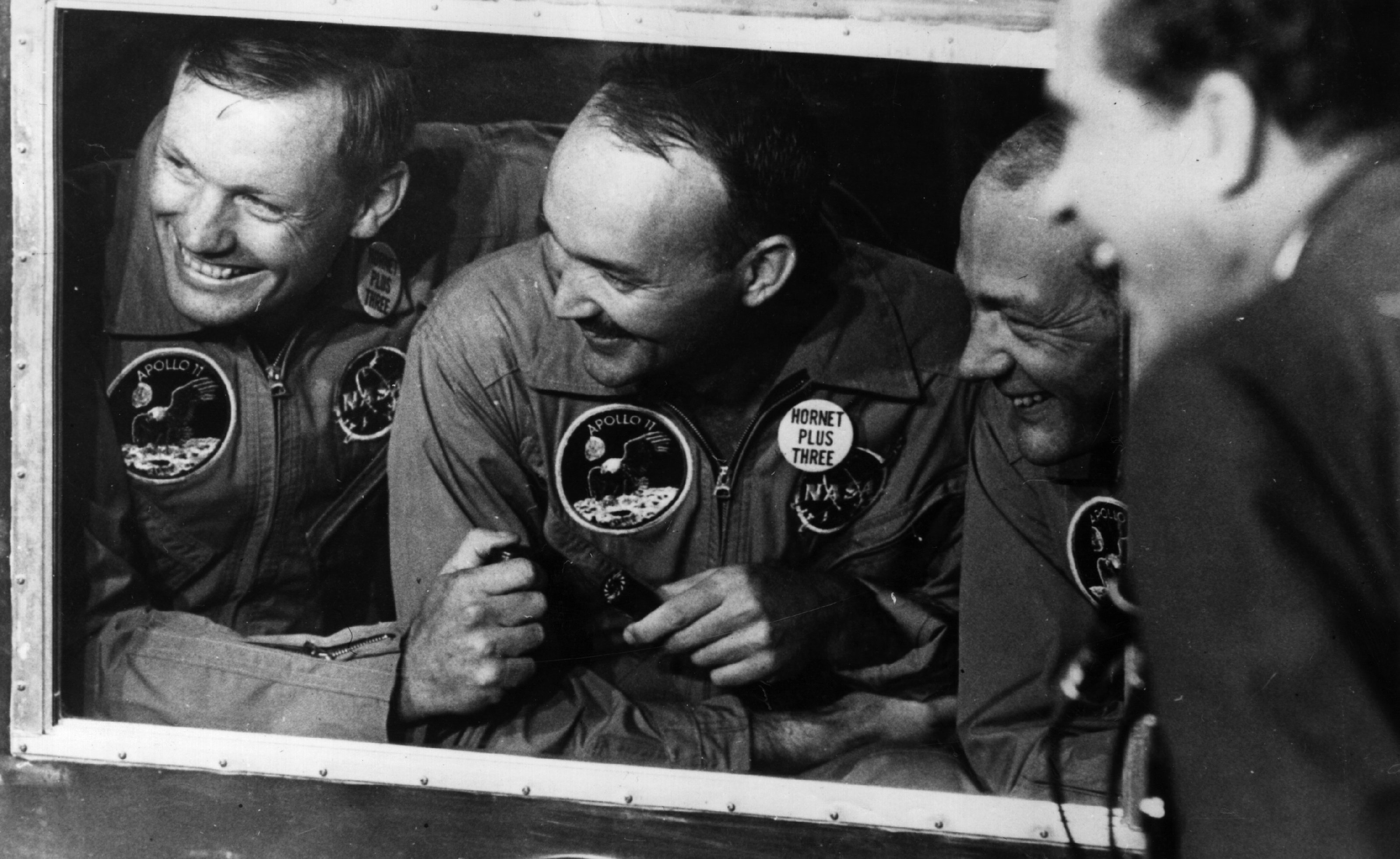 Nixon And Astronauts