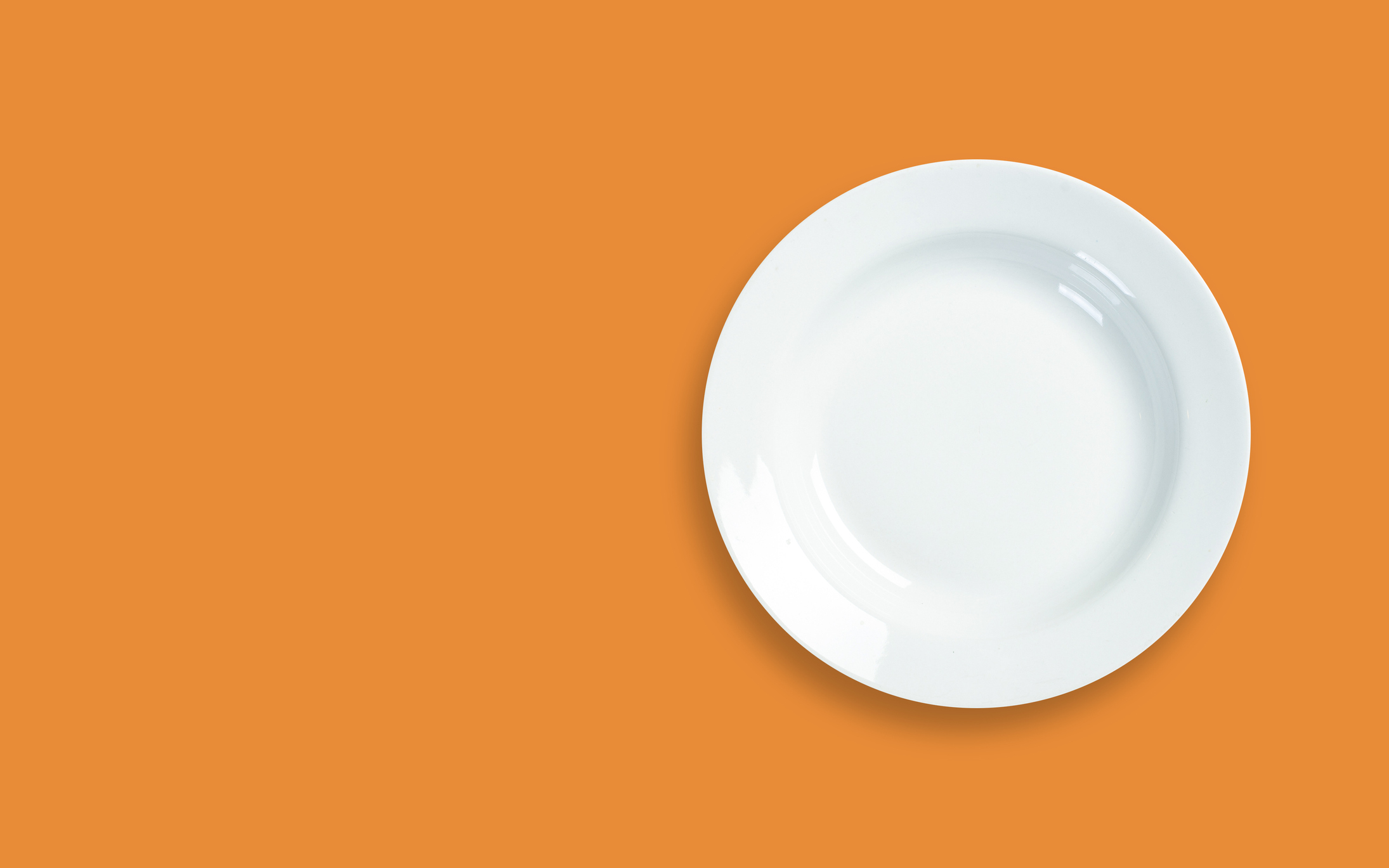 Empty plate