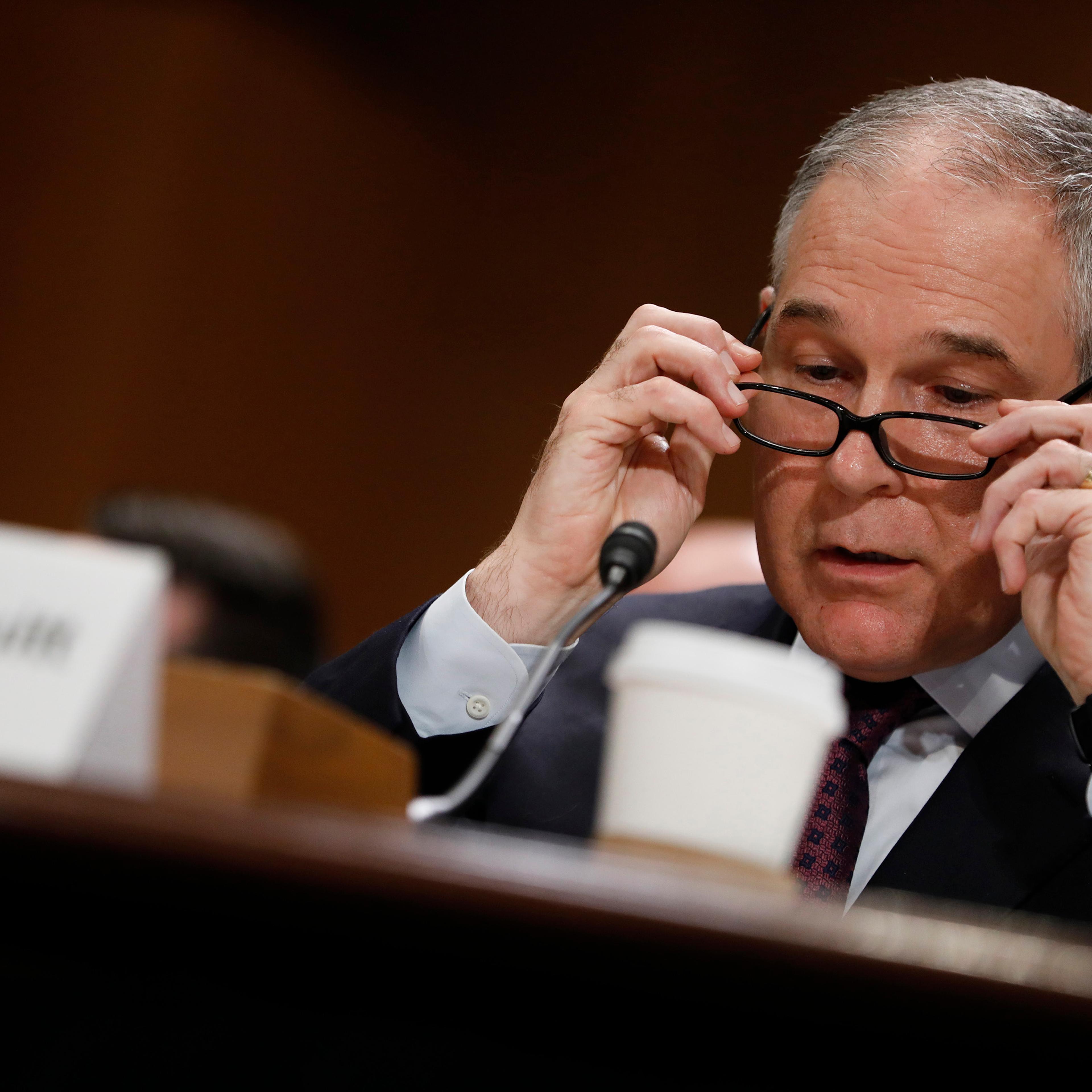 scott pruitt epa confirmation