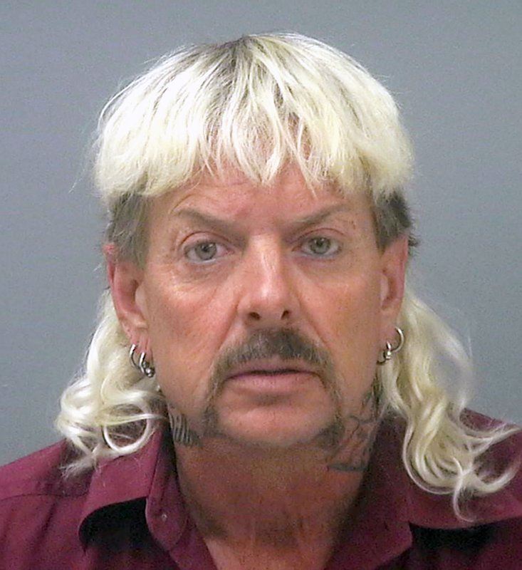 This photo provided by the Santa Rose County Jail in Milton, Fla., shows Joseph Maldonado-Passage, an Oklahoma zookeeper, who was indicted on federal murder-for-hire charges. 