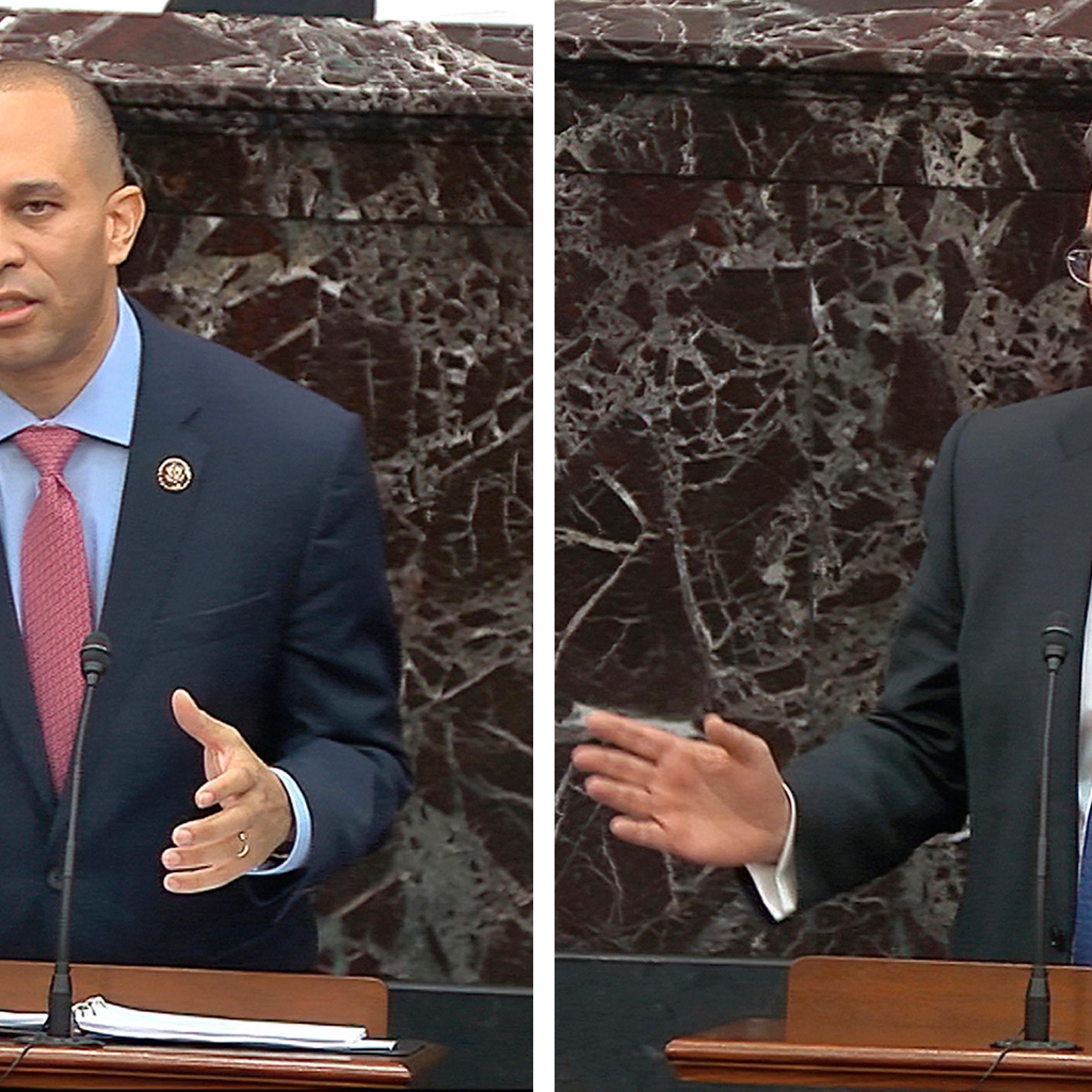 jeffries-cipollone-impeachment-diptych