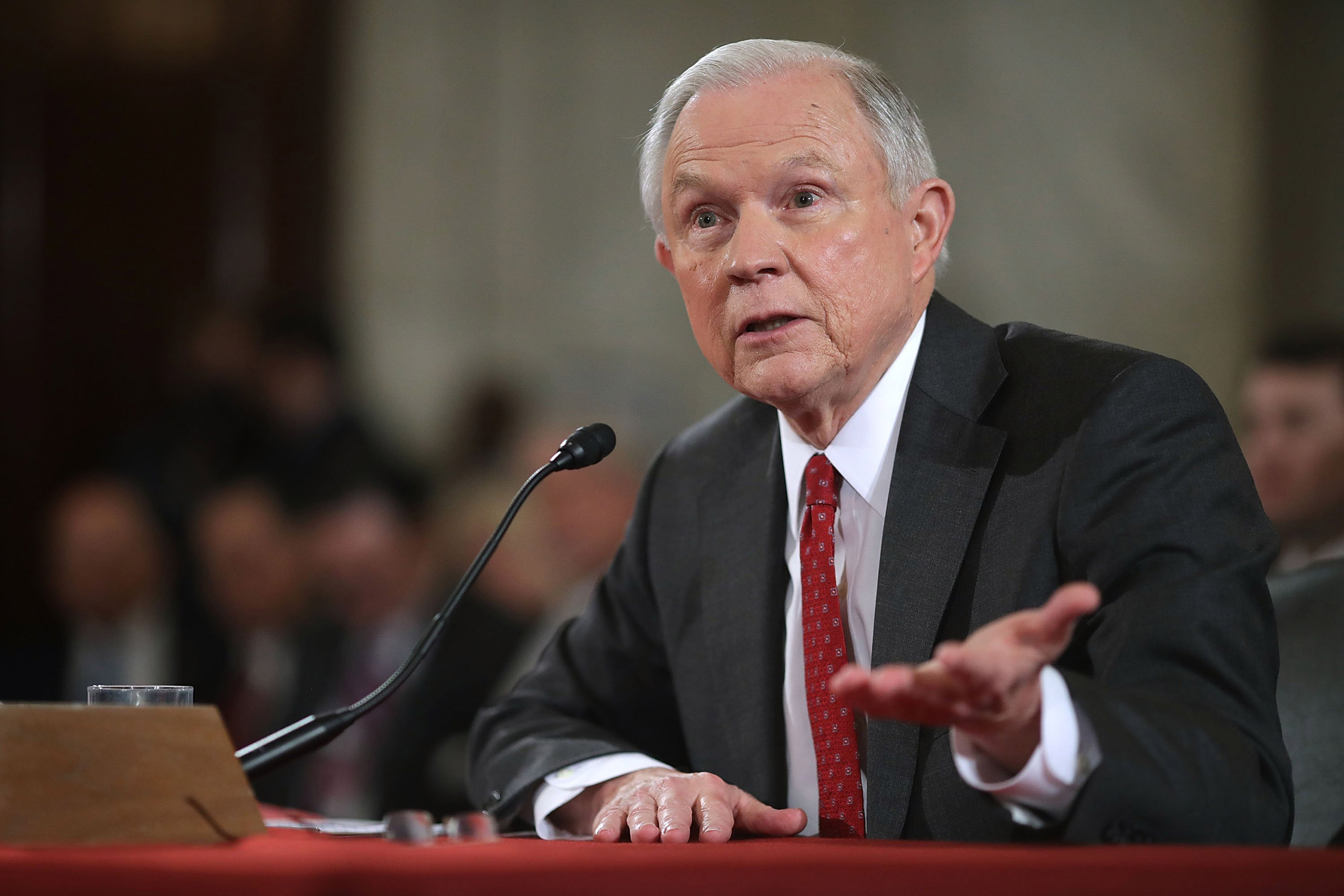Sen. Jeff Sessions Testifies At His Senate Confirmation Hearing To Become Country's Attorney General