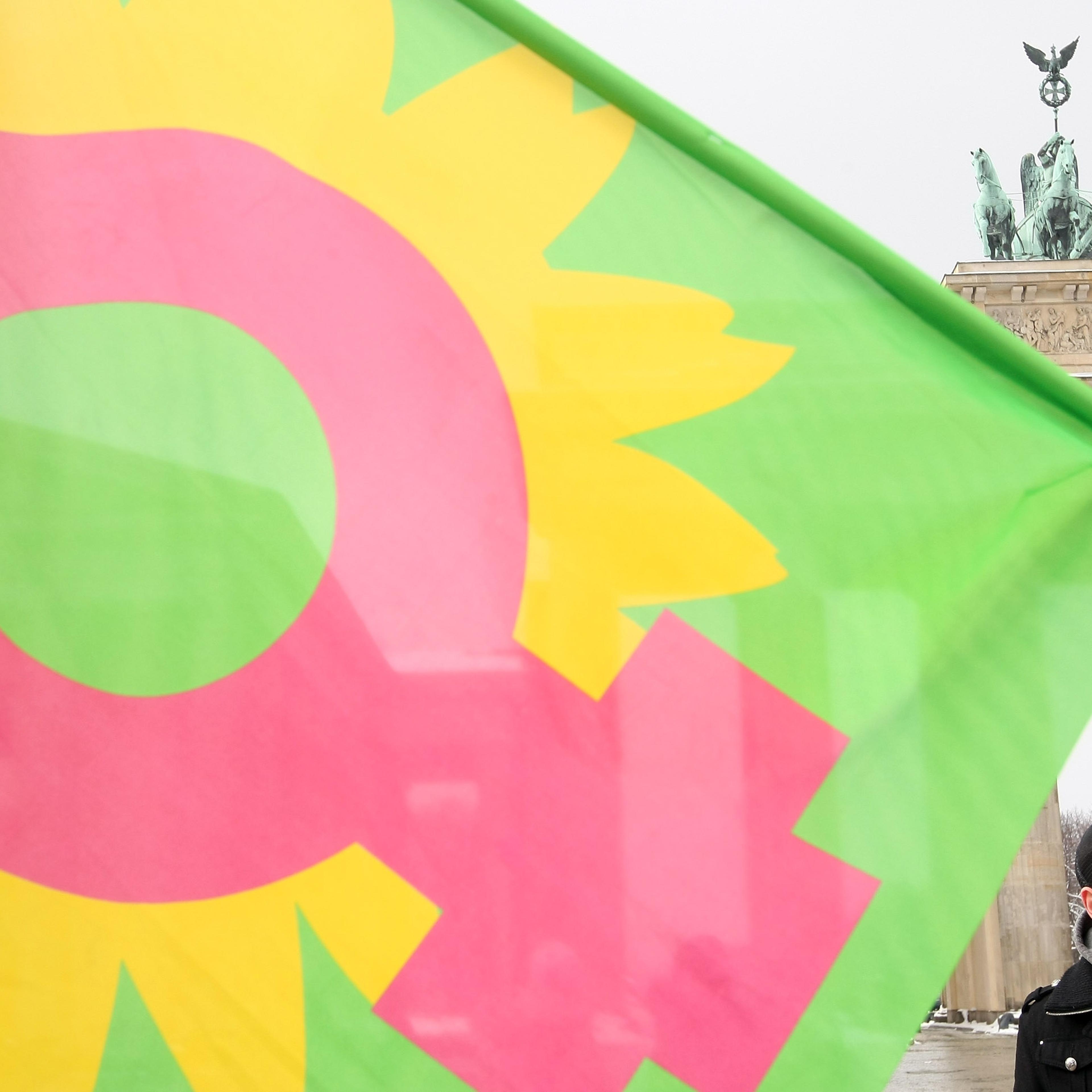 Steinbrueck Holds Rally At Brandenburg Gate