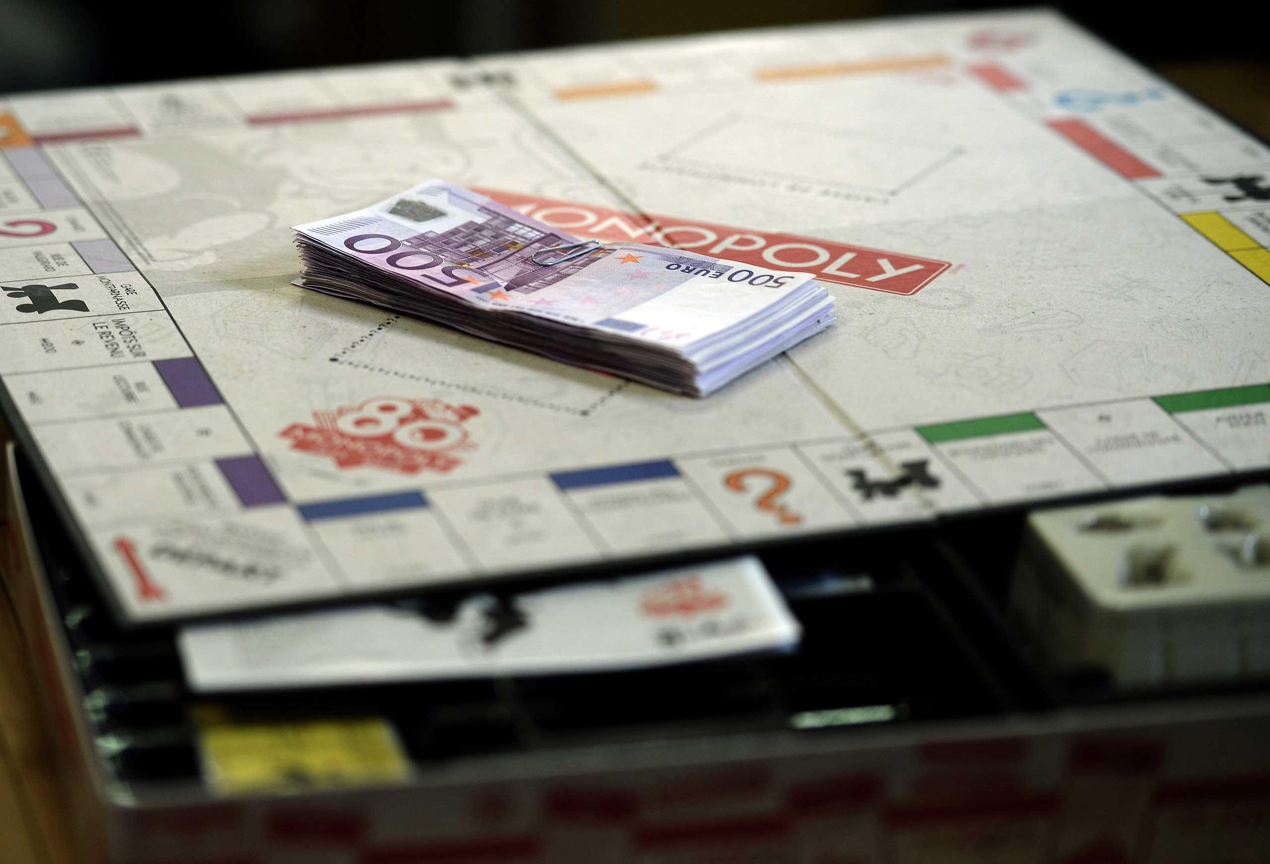 Monopoly France Money Euros