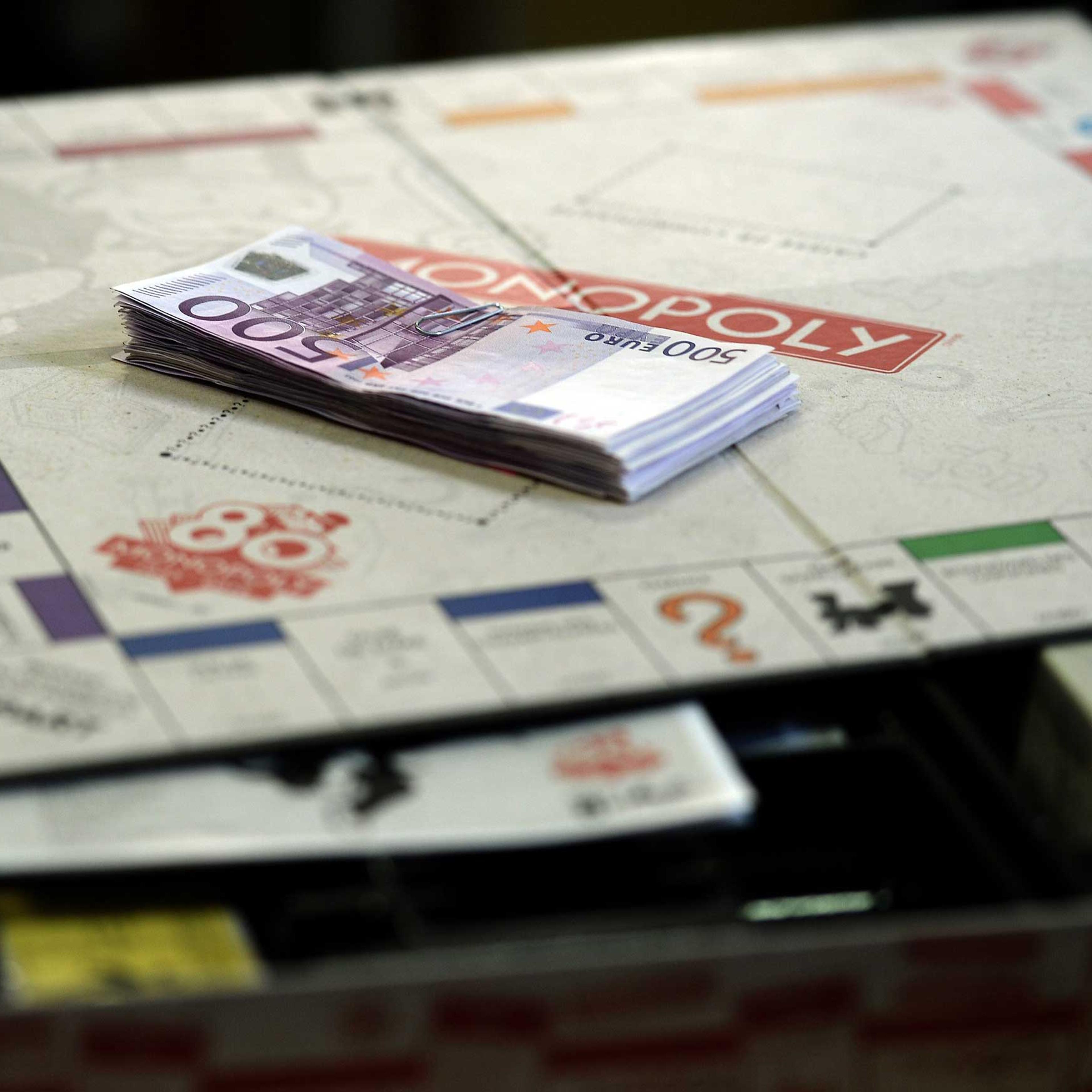 Monopoly France Money Euros