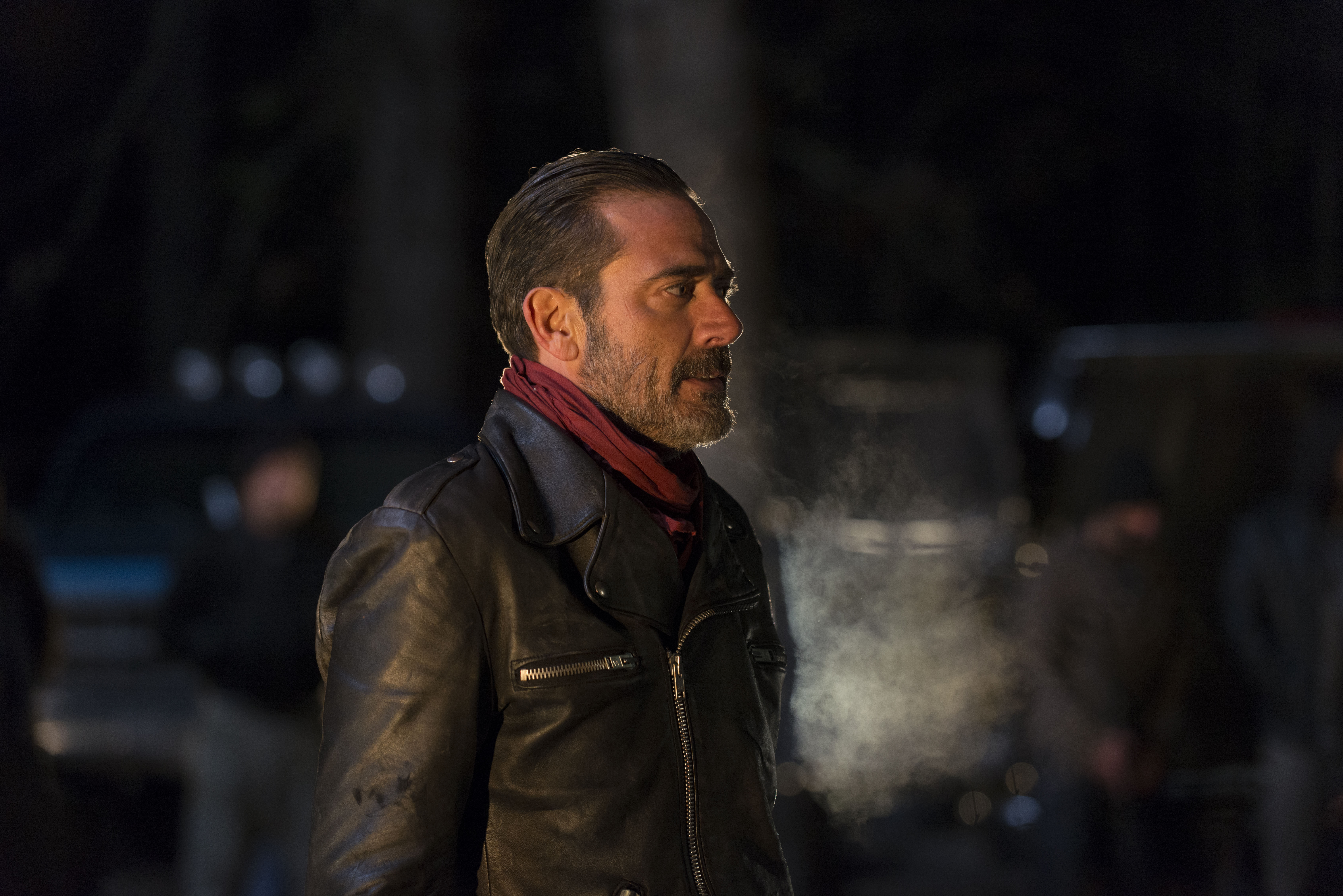 Jeffrey Dean Morgan as Negan - The Walking Dead _ Season 6, Episode 16 - Photo Credit: Gene Page/AMC