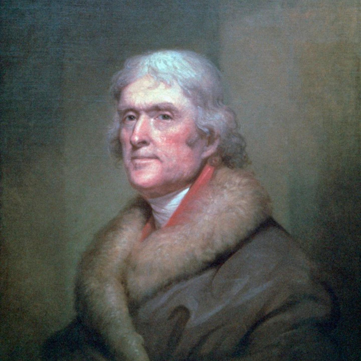 'Thomas Jefferson', 1805. Artist: Rembrandt Peale