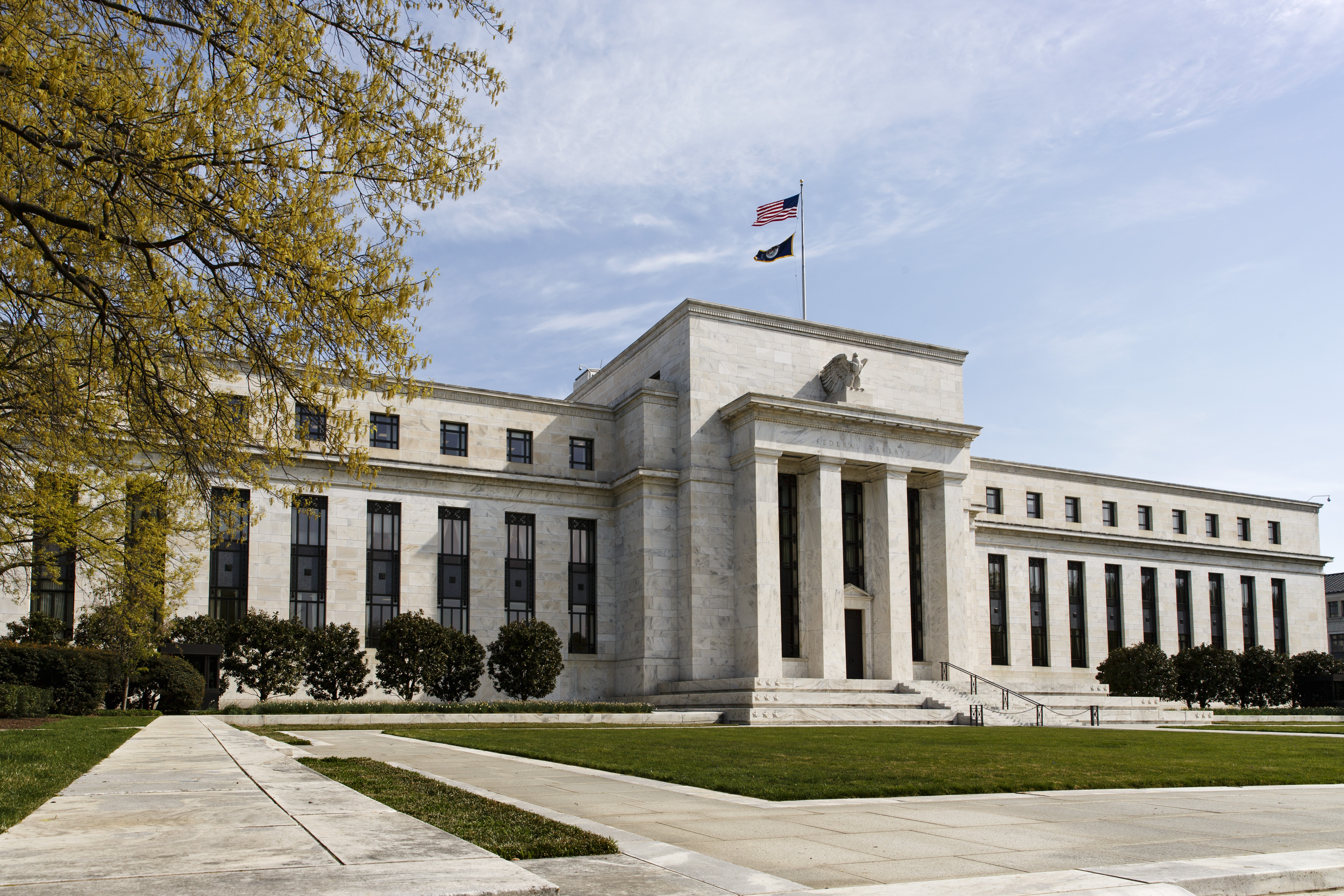 The U.S. Federal Reserve Bank Building in Washington.