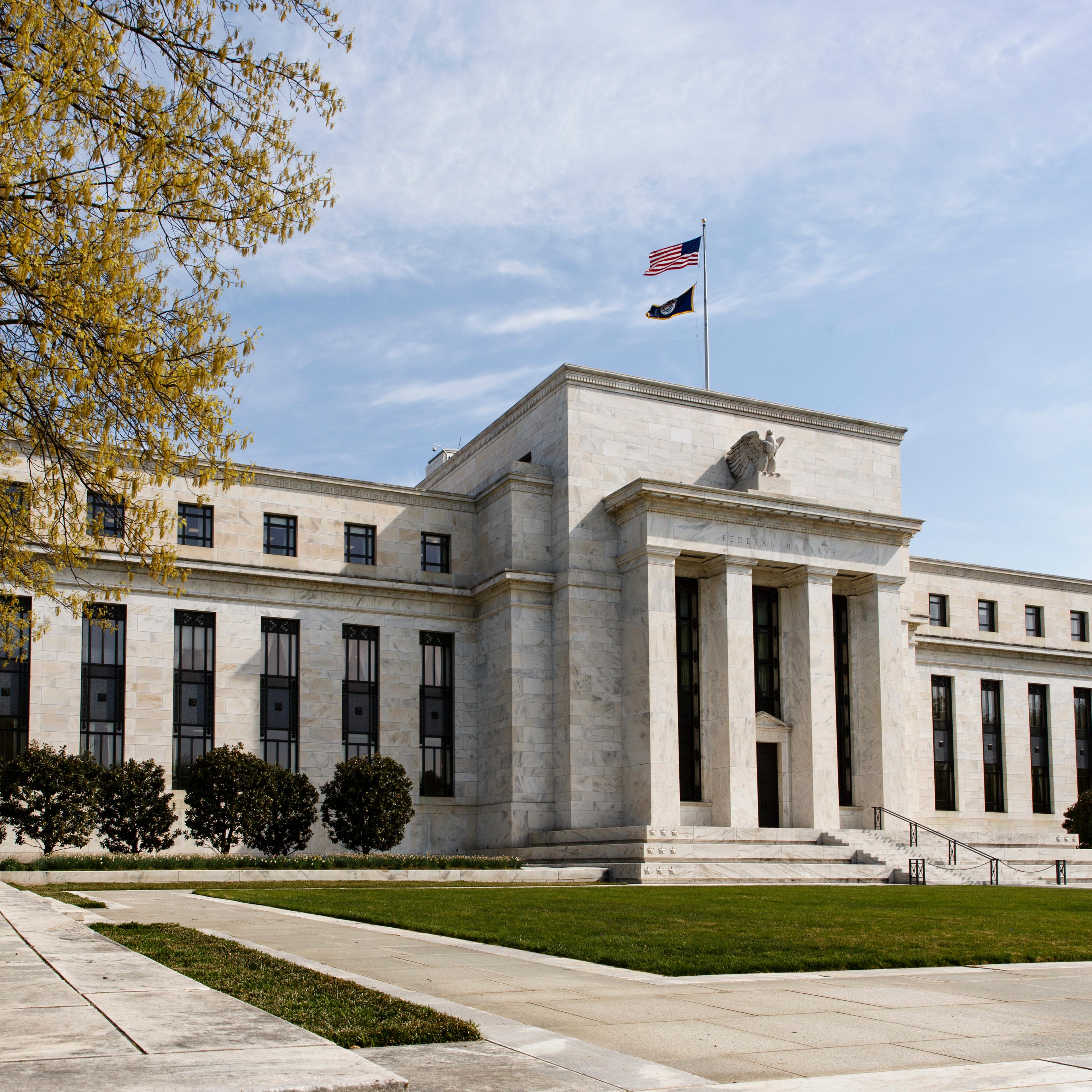 The U.S. Federal Reserve Bank Building in Washington.