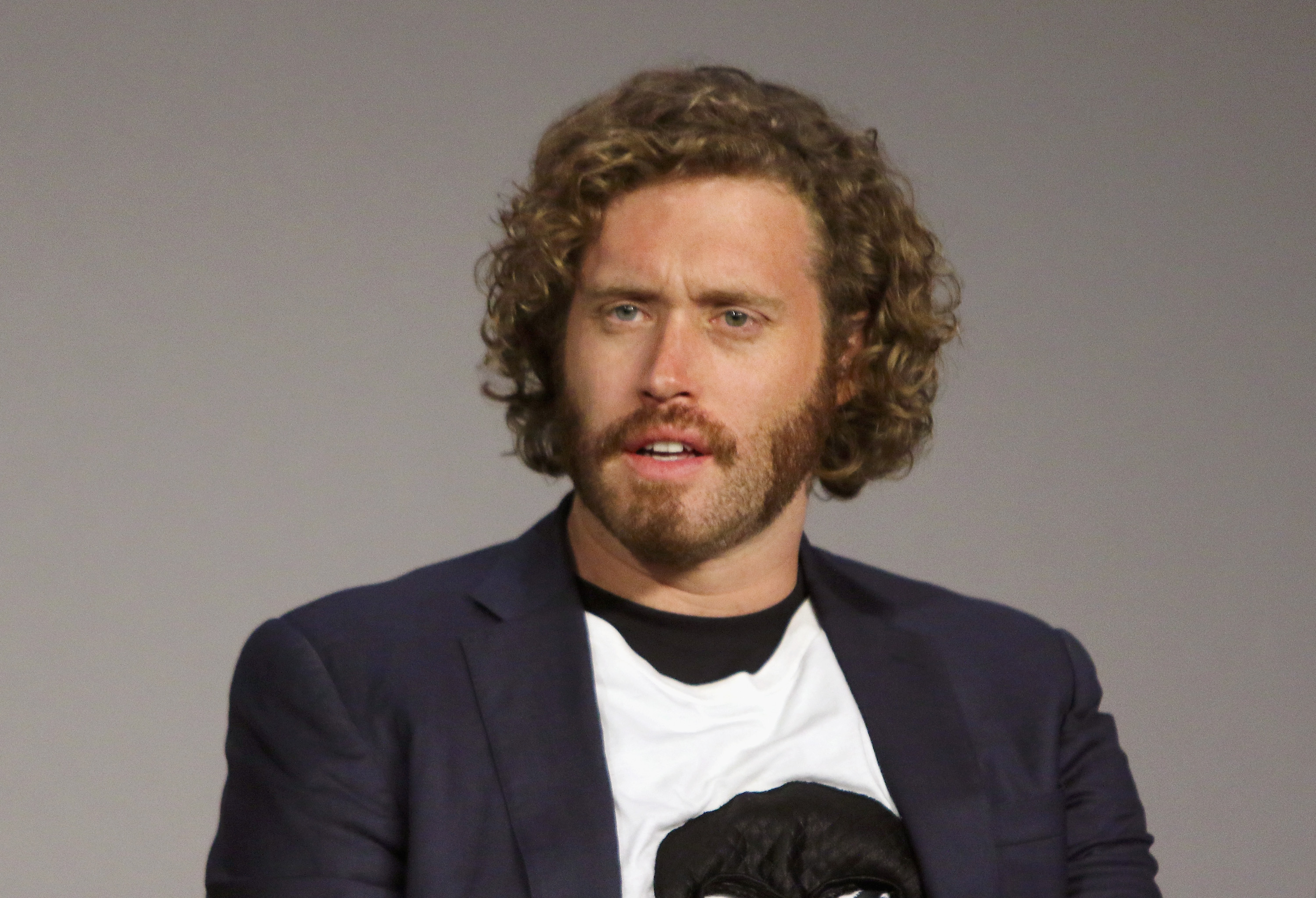 Actor TJ Miller in New York, Feb. 9, 2016.