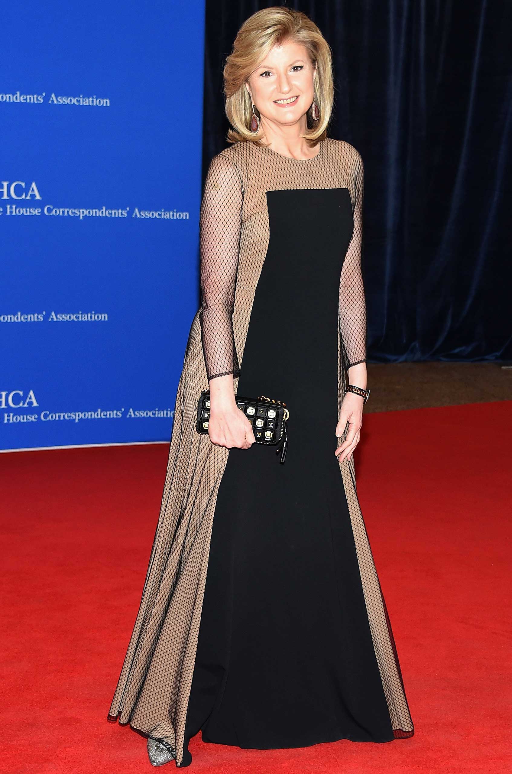 Author and Editor-in-chief of The Huffington Post, Arianna Huffington