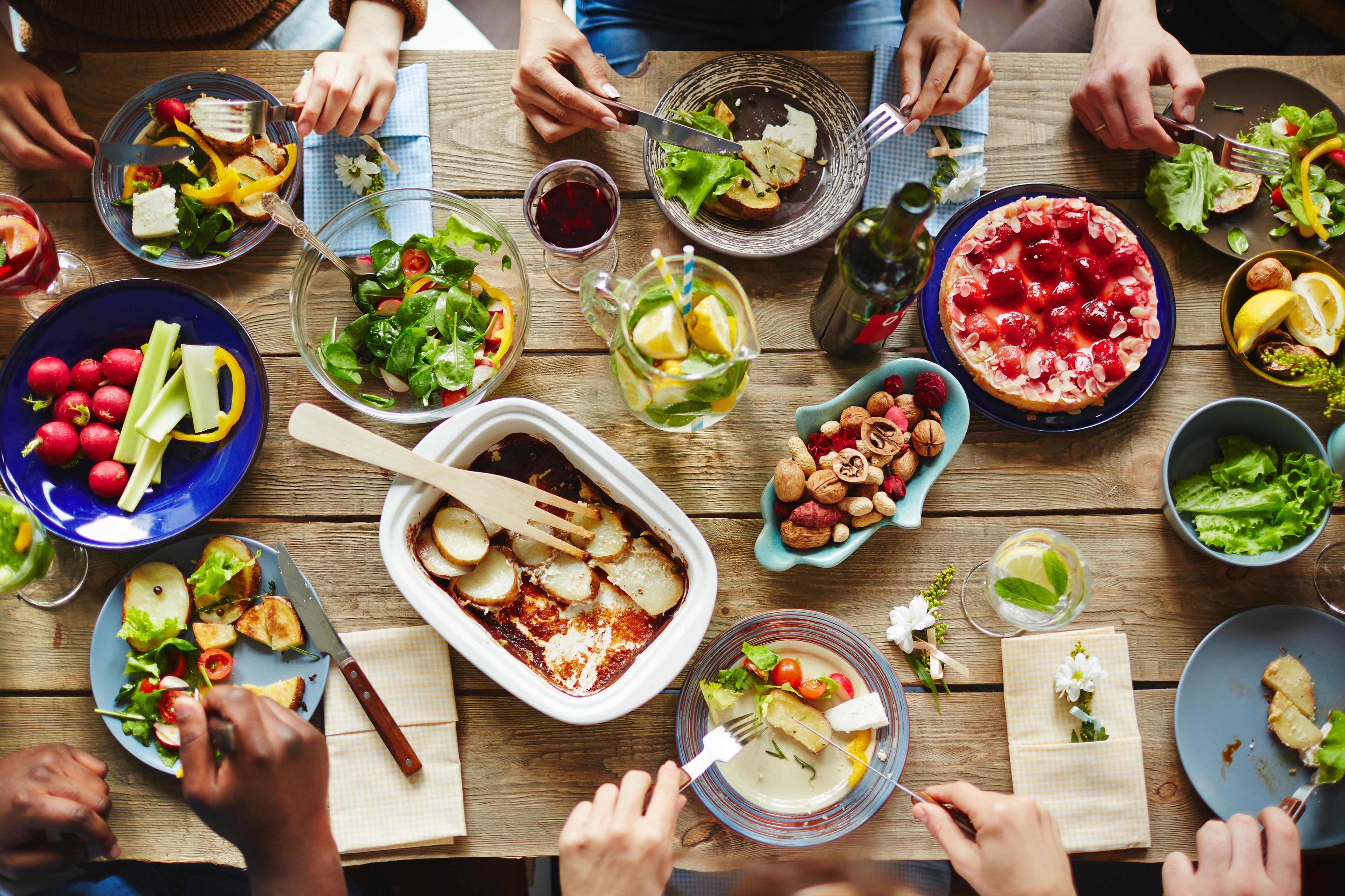 Spring nosh-up
