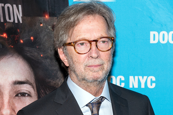 Eric Clapton attends the 2017 DOC NYC closing night screening of 'Eric Clapton: Life In 12 Bars' at SVA Theatre on November 16, 2017 in New York City.