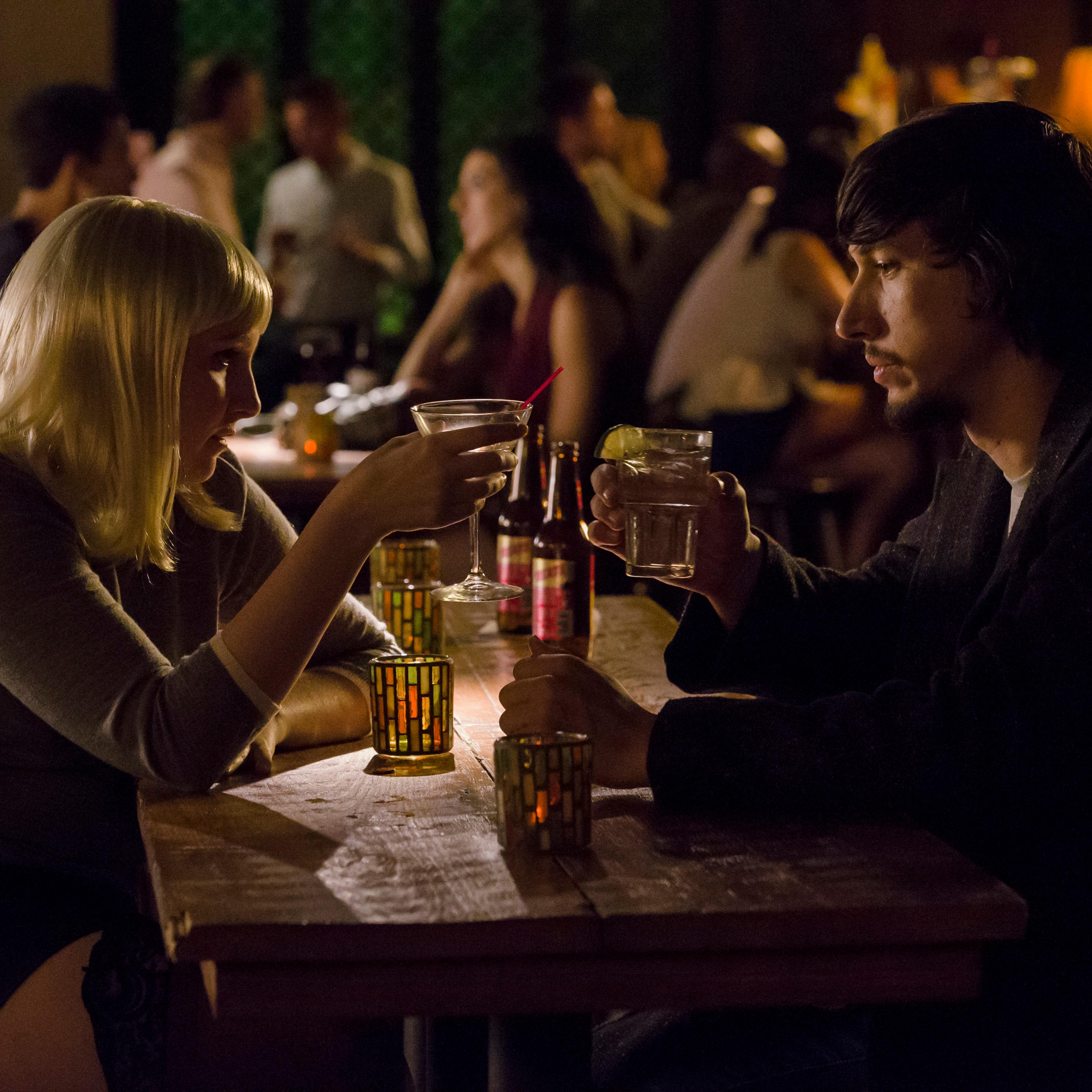 Lena Dunham and Adam Driver in Girls