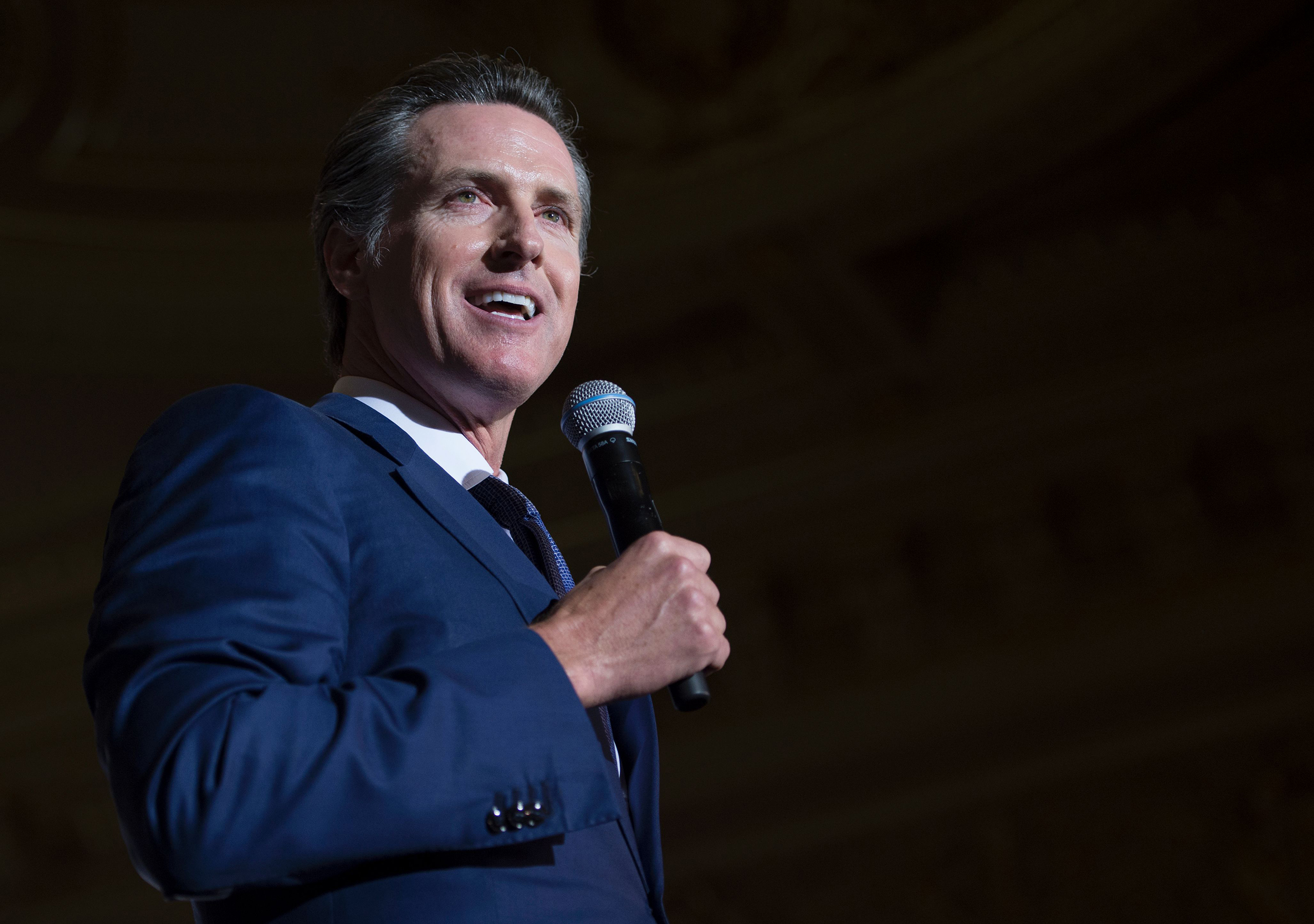 Gavin Newsom in San Francisco, Calif. on May 26, 2016.
