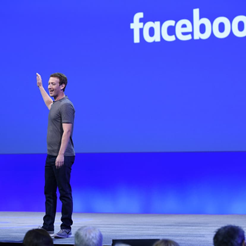 Mark Zuckerberg, founder and chief executive officer of Facebook Inc., speaks during the Facebook F8 Developers Conference in San Francisco, California, U.S., on Tuesday, April 12, 2016.