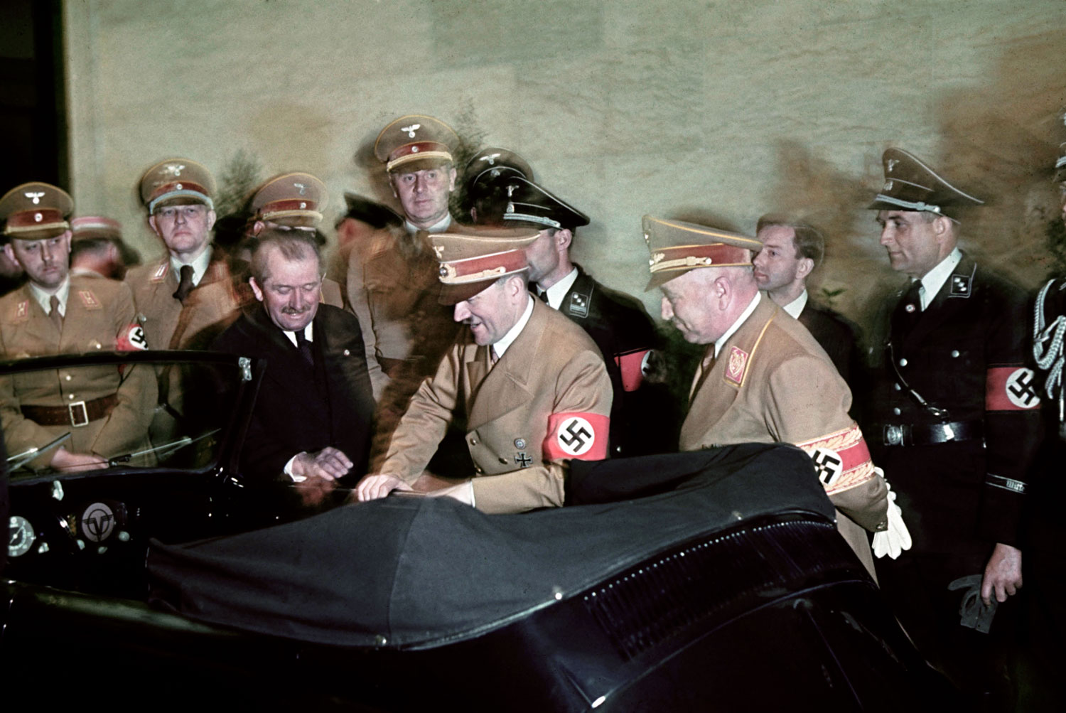 Adolf Hitler at 50: Color Photos From a Despot's Birthday, April 1939