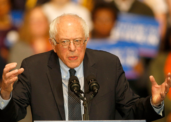 Democratic presidential candidate Sen. Bernie Sanders (I-VT) speaks at Boutwell Auditorium, January 18, 2016 in Birmingham, Alabama.
