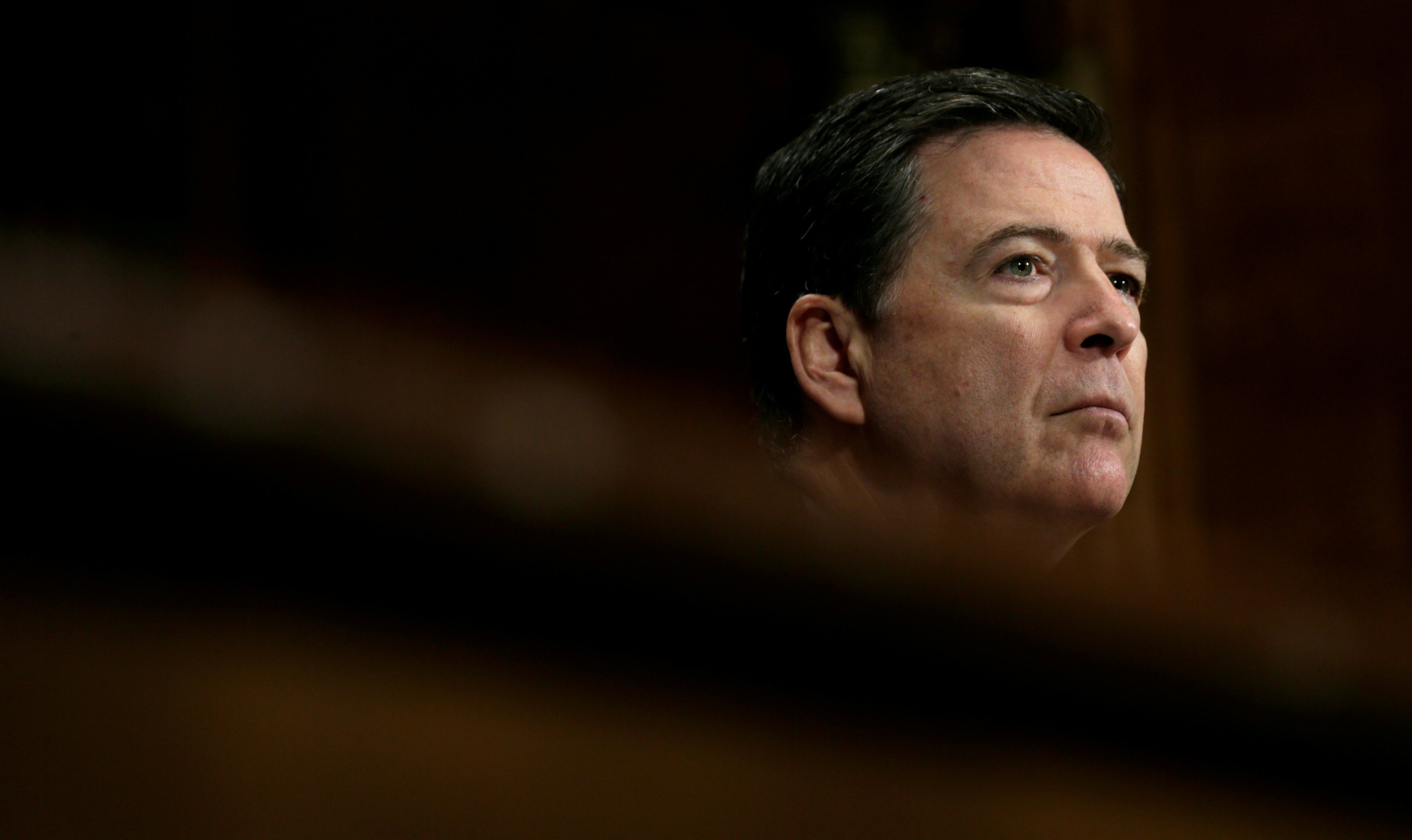 FILE PHOTO: FBI Director Comey testifies on Capitol Hill in Washington