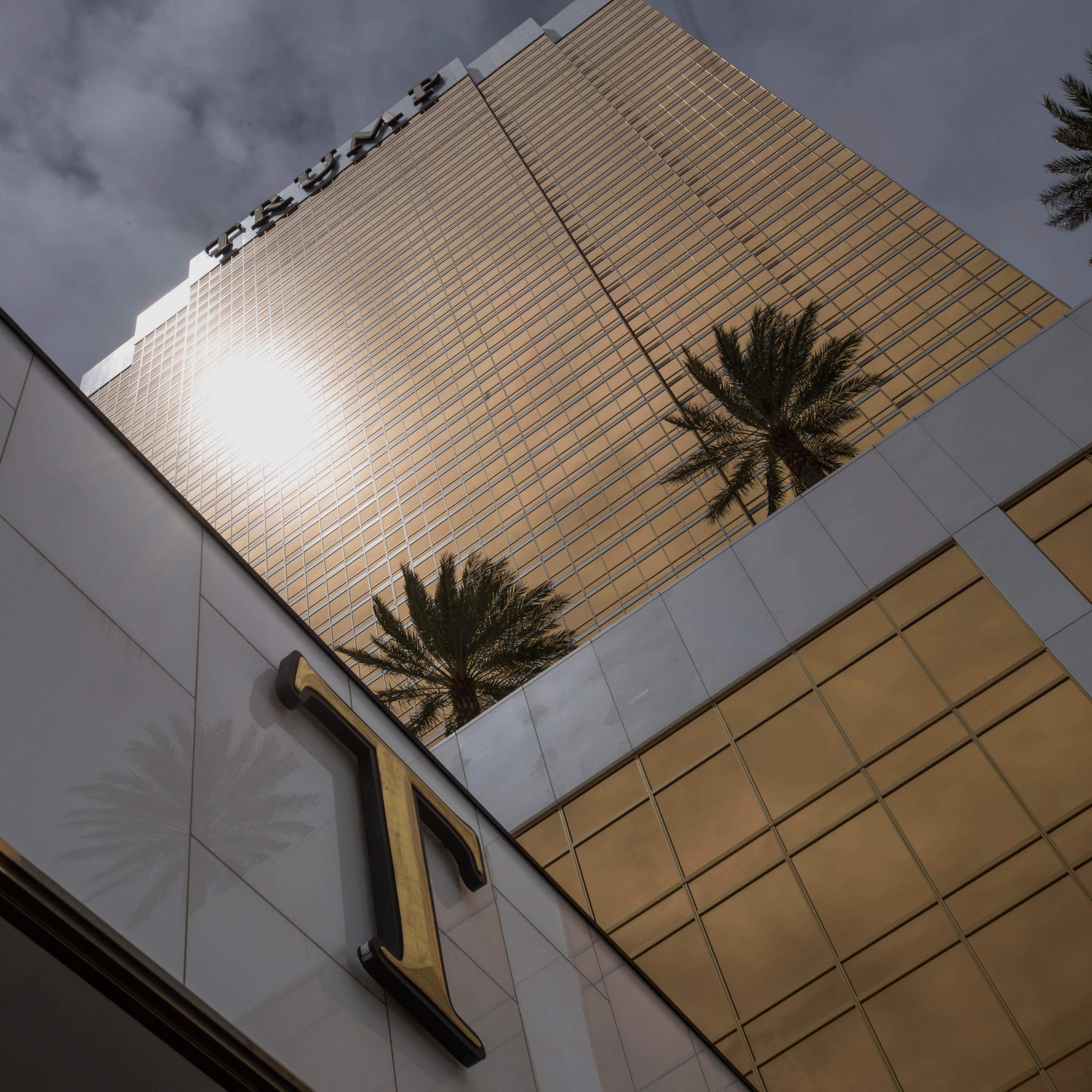 The Trump International Hotel stands in Las Vegas, Nevada on Aug. 5, 2015.