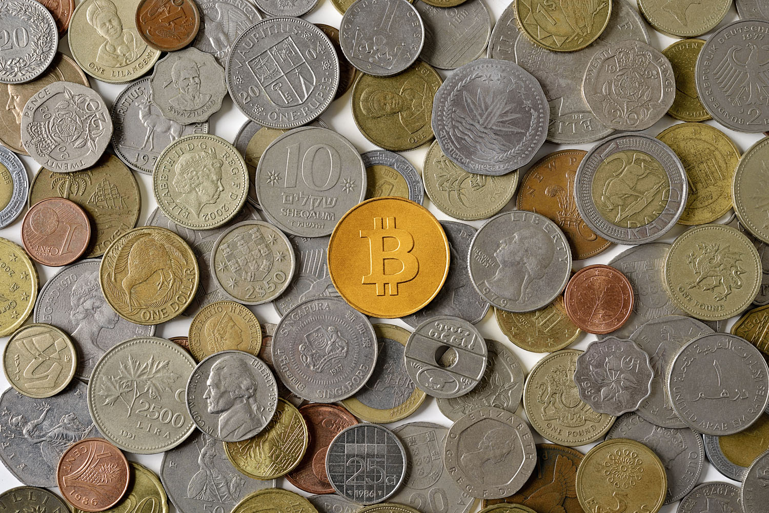 Bitcoin value falls