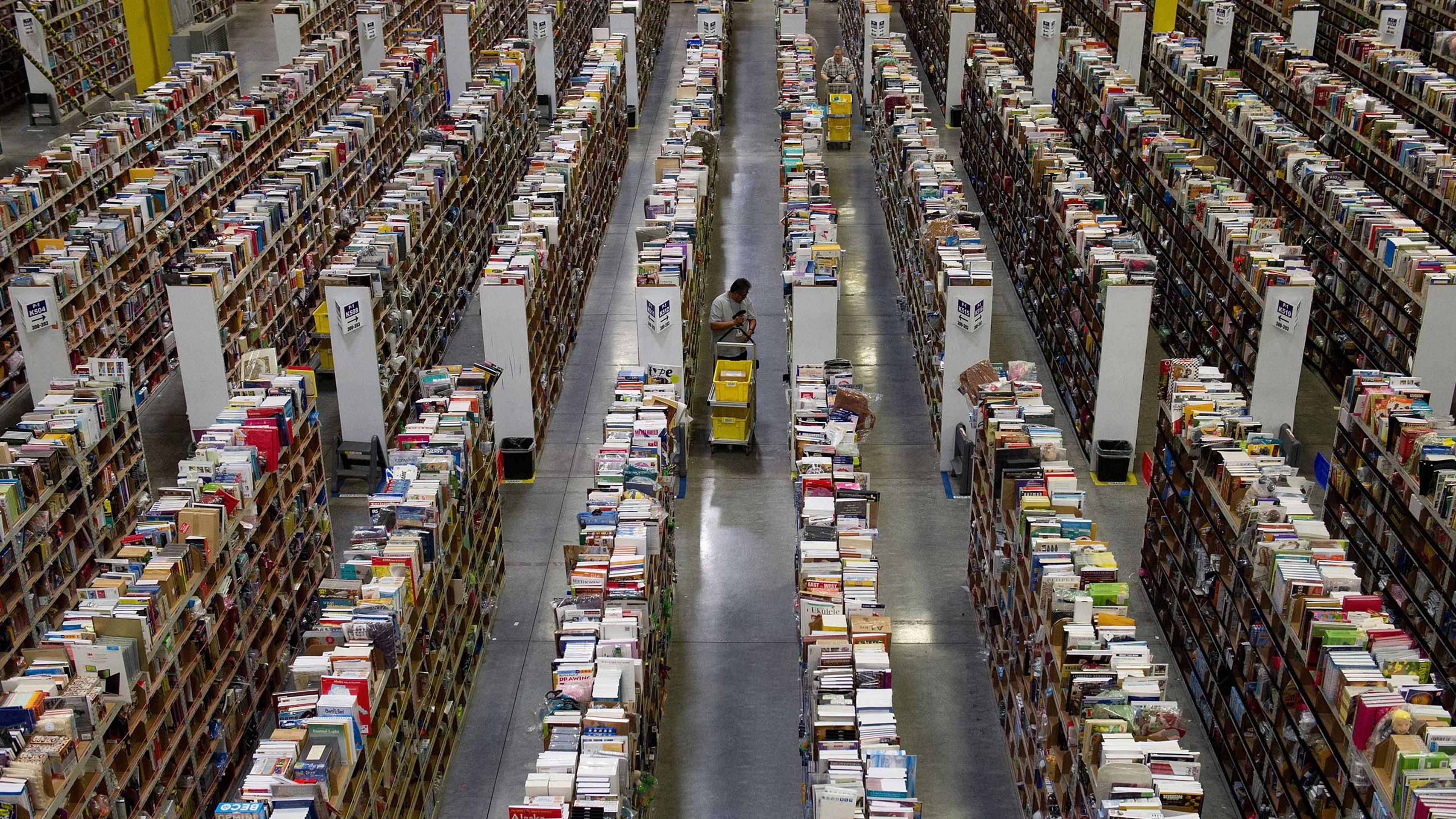 Amazon Parcel In Center Get an Inside Look at Amazon's Massive Fulfillment Centers
