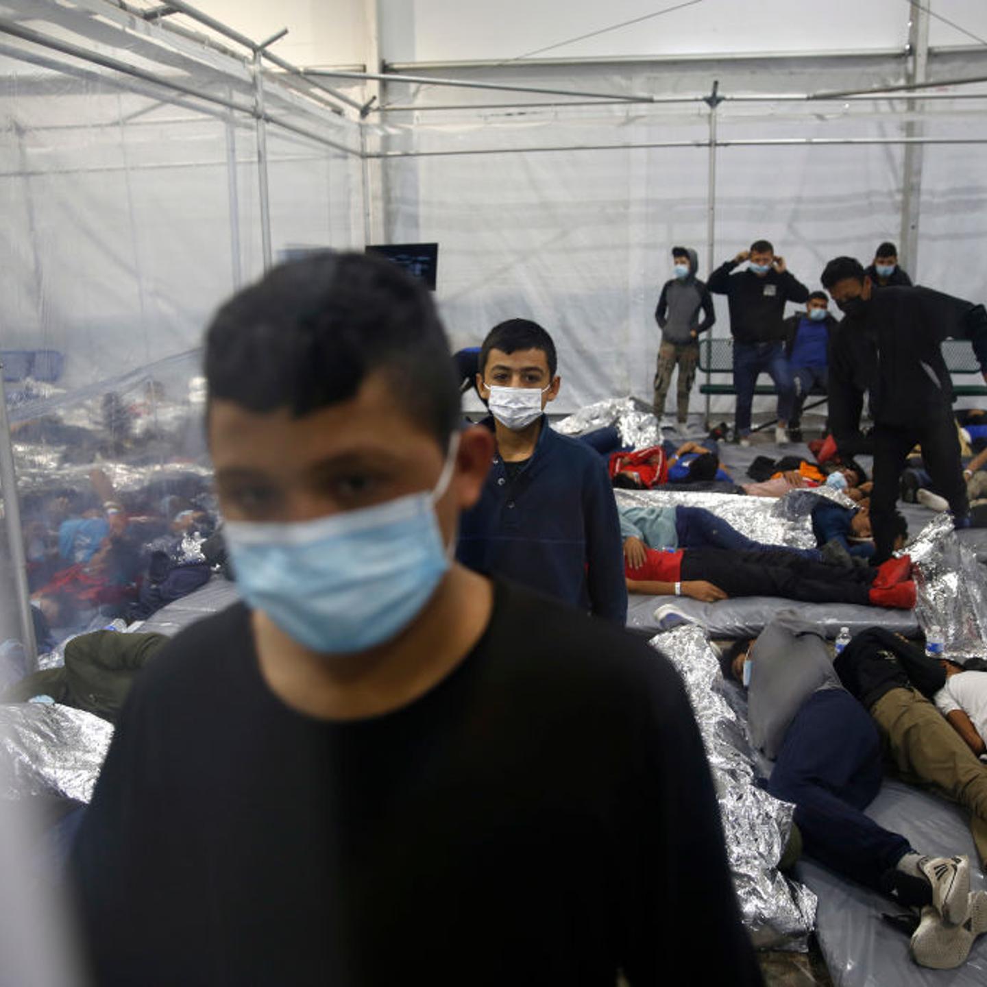 Migrants Housed In Donna, TX As Border Facilities Struggle To Handle Surge