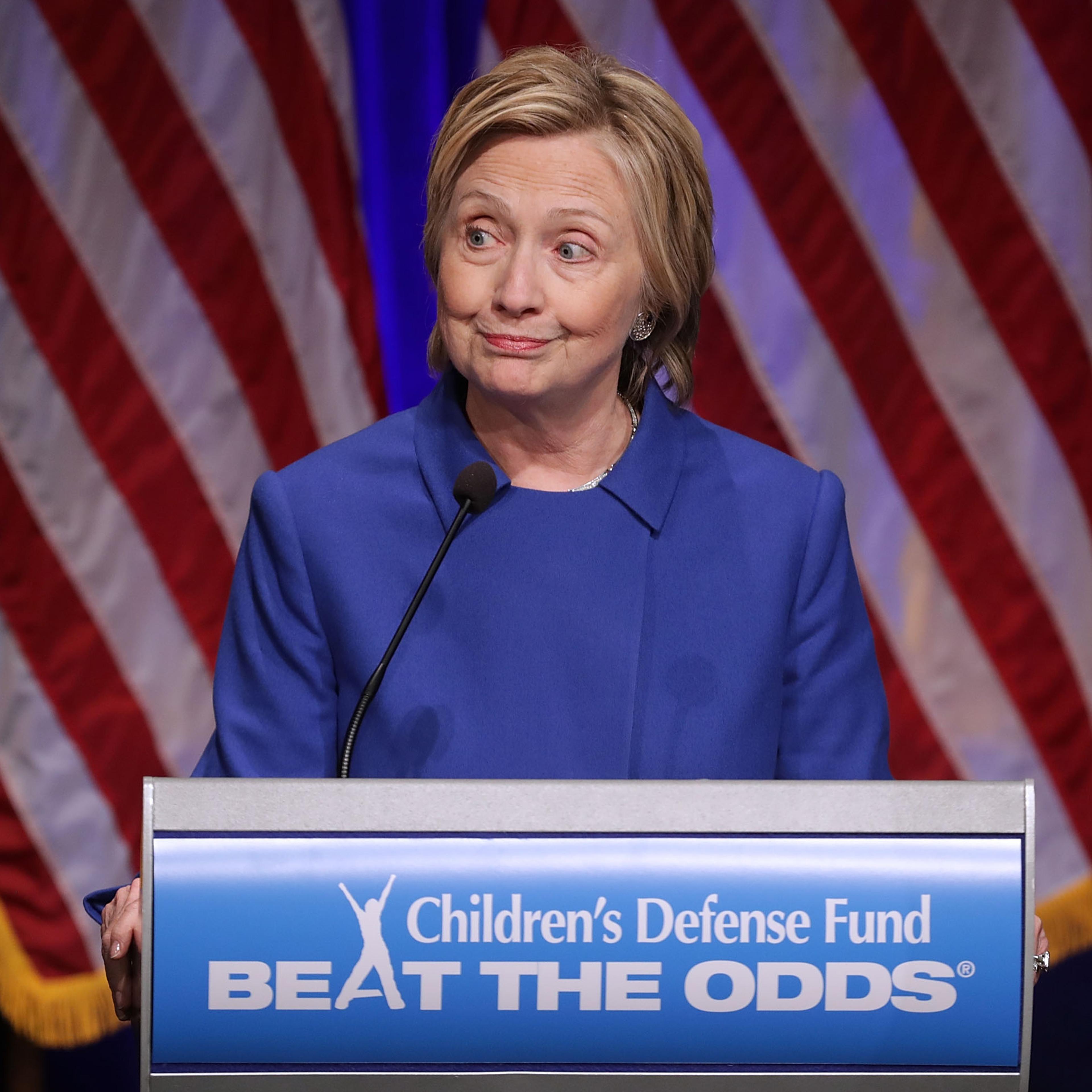 Hillary Clinton Honored At Children's Defense Fund Event
