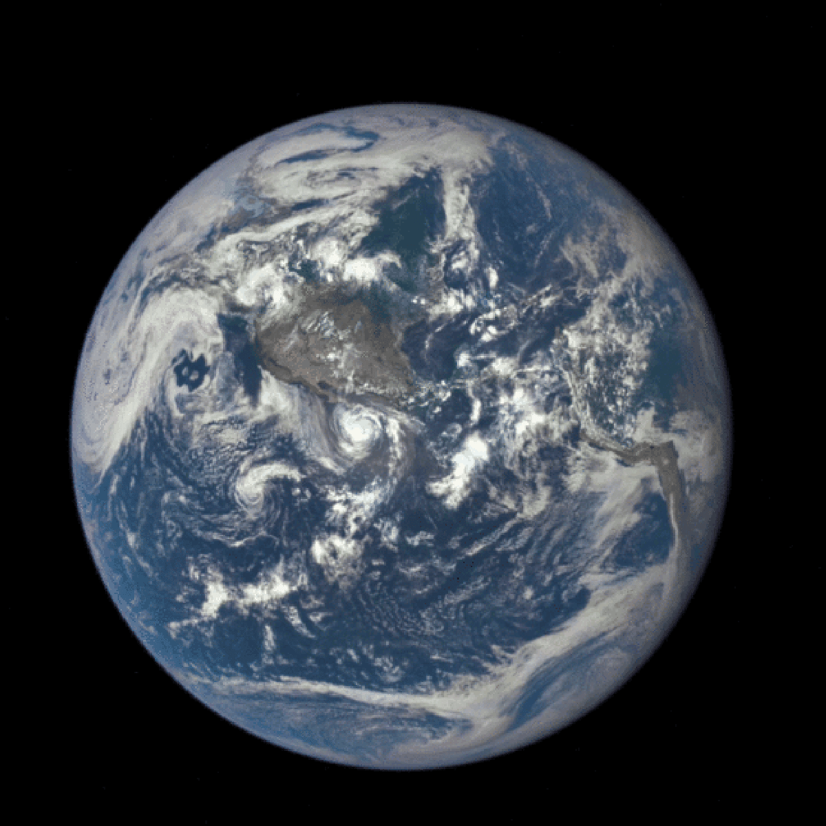 DSCOVR Moon Million Miles Away