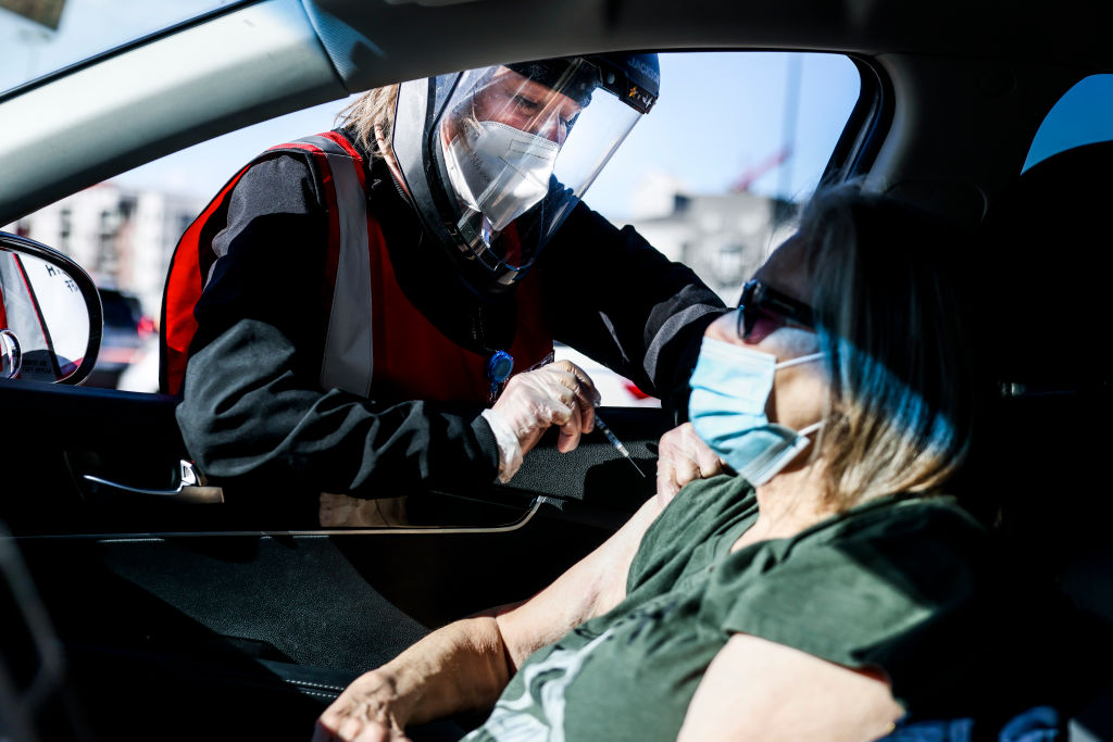 Covid-19 Vaccine Drive Inoculates Thousands Of Elderly In Denver