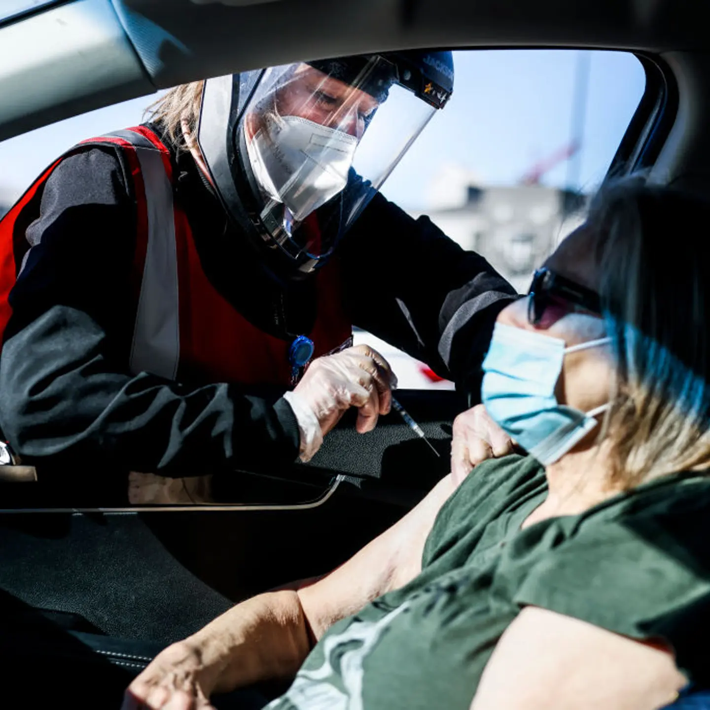 Covid-19 Vaccine Drive Inoculates Thousands Of Elderly In Denver