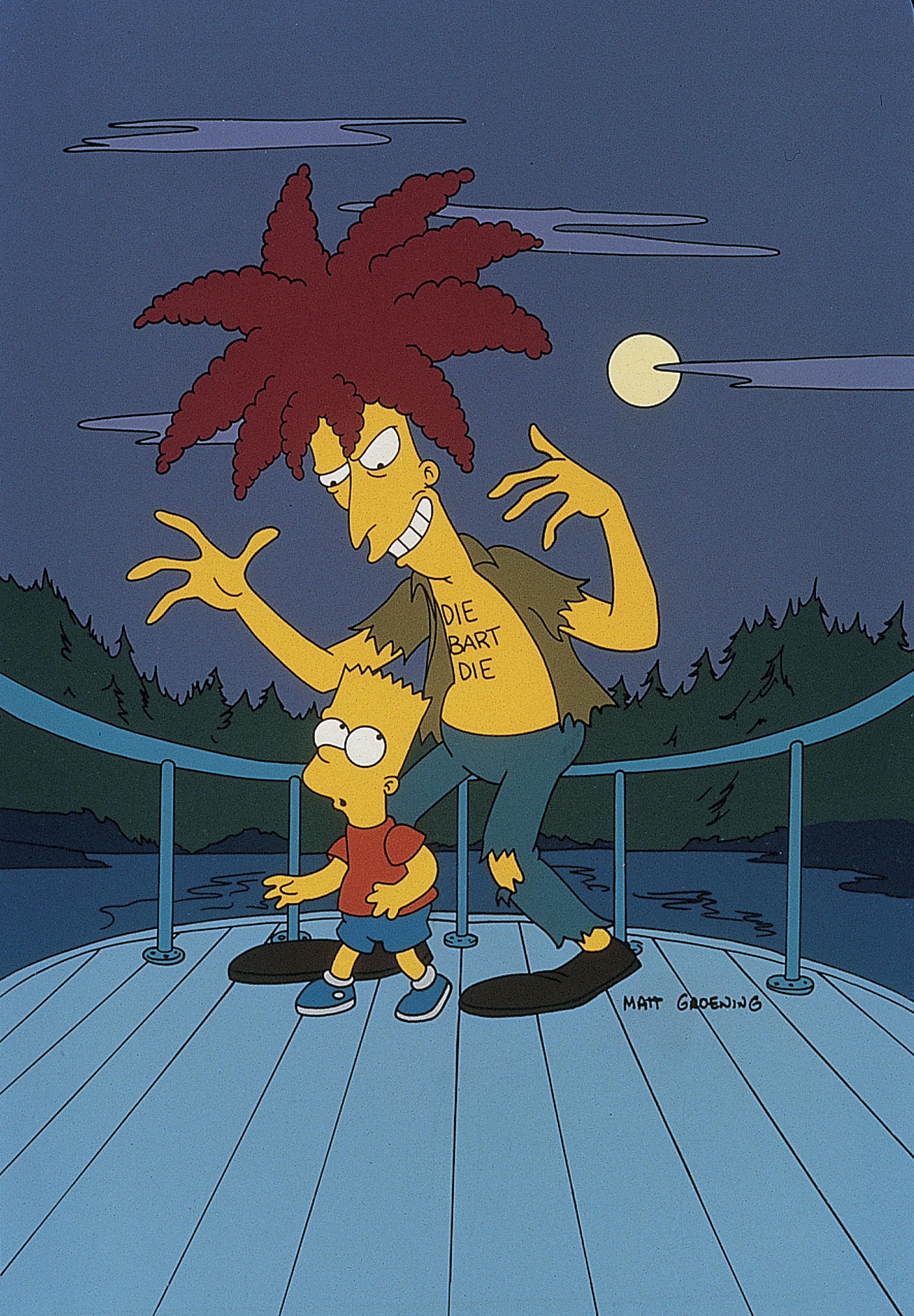 Sideshow Bob bart simpson