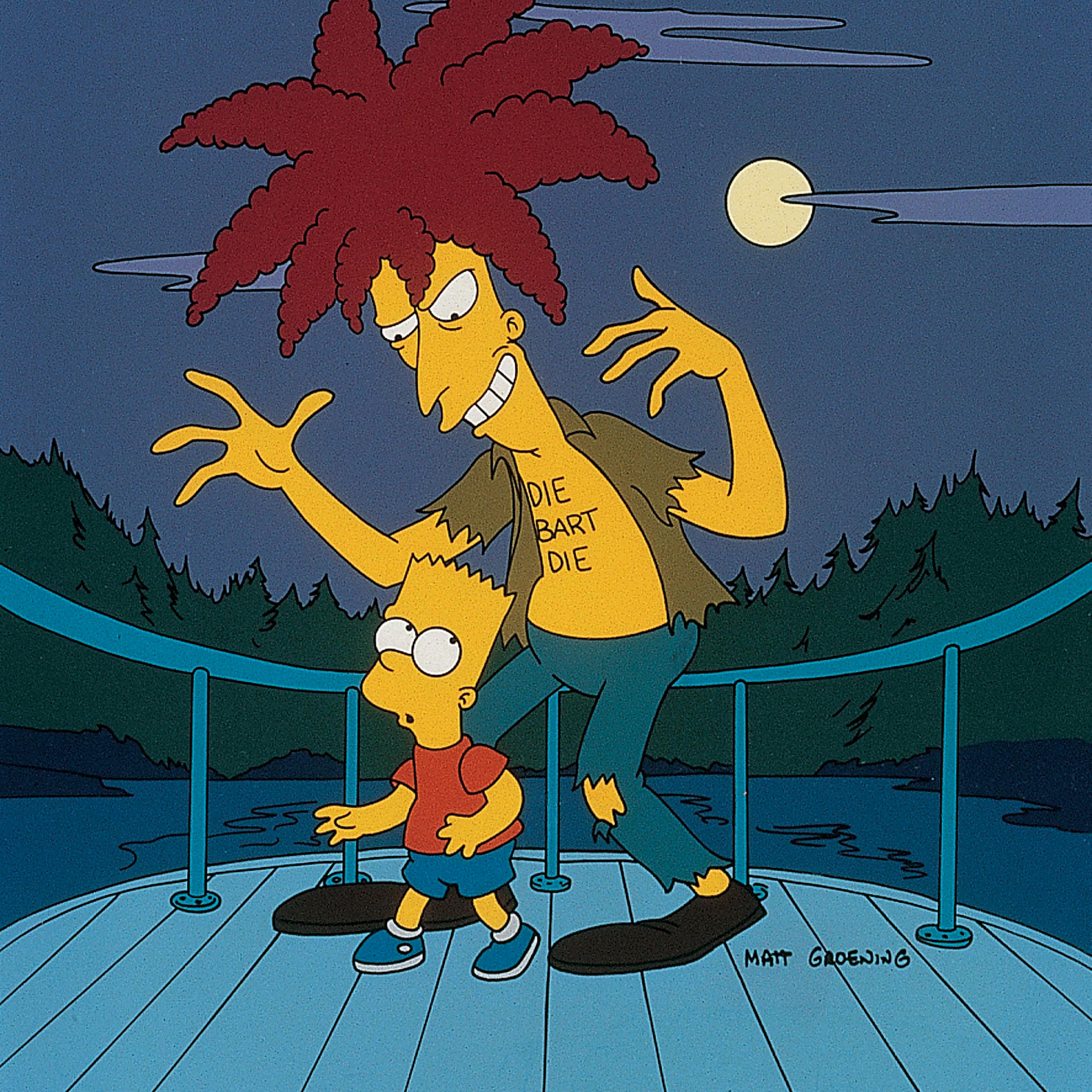 Sideshow Bob bart simpson