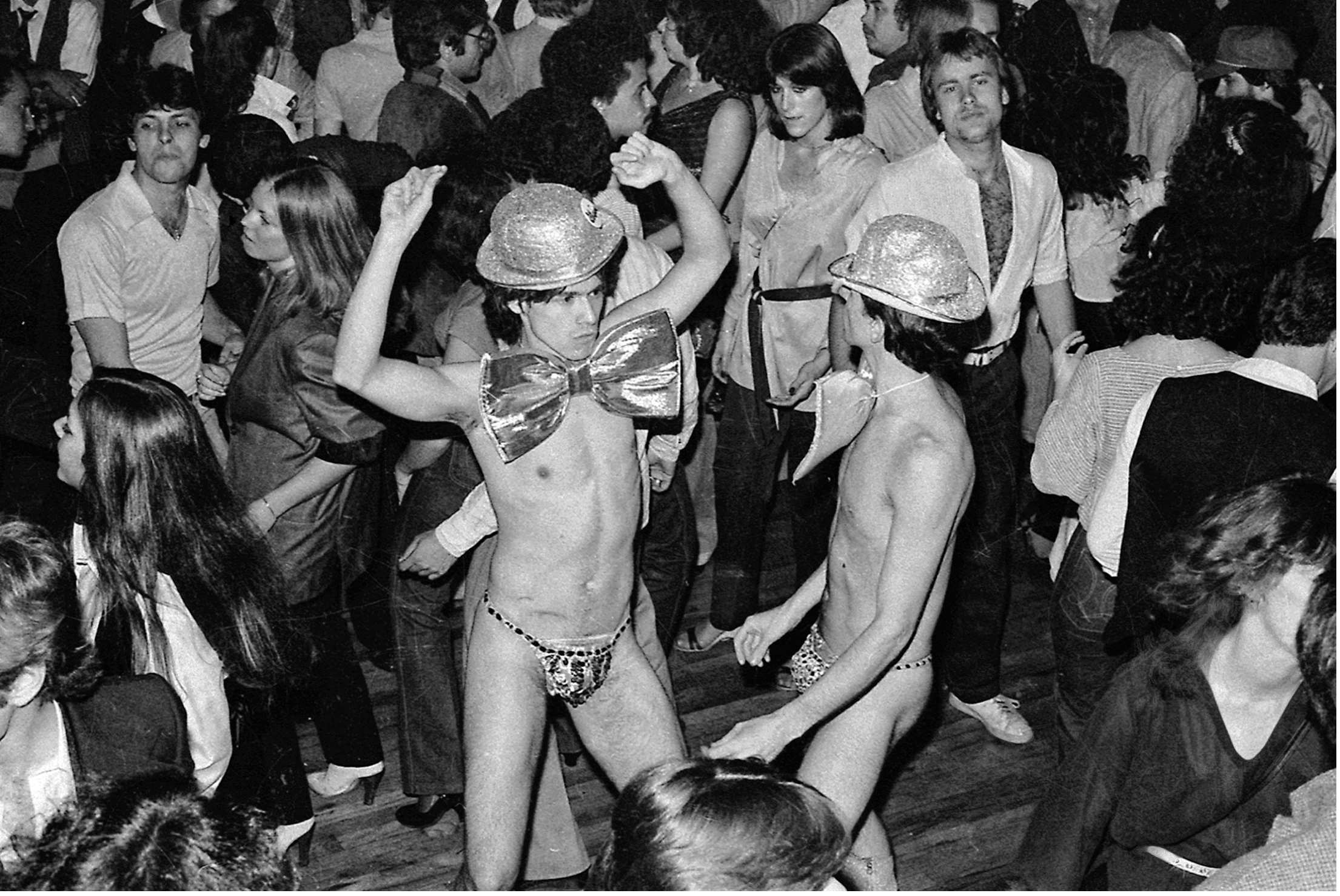 Studio 54 in 1977, as seen in the documentary series <i>Disco: Soundtrack of a Revolution</i>