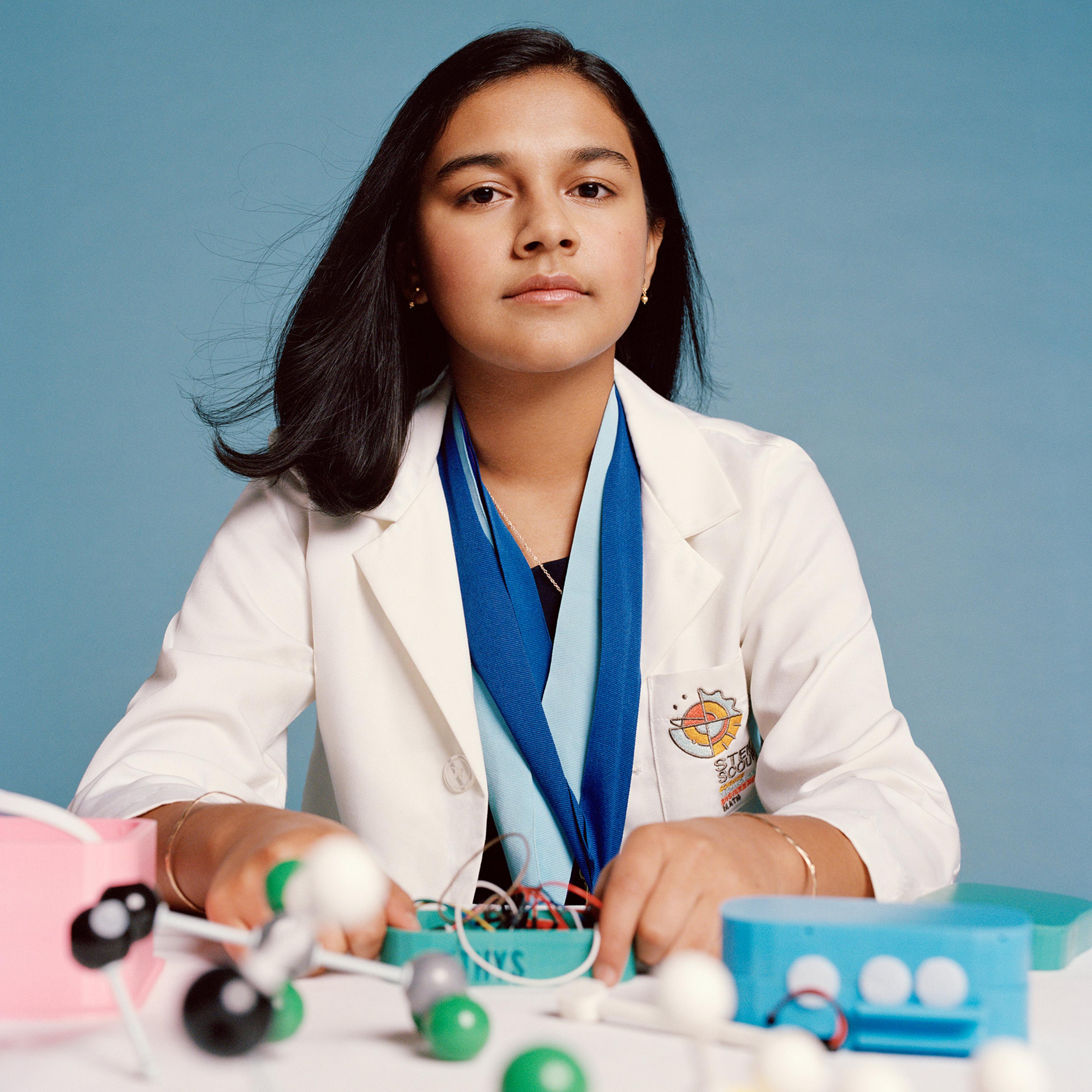 Gitanjali Rao loves to problem-solve and experiment with everything from artificial-intelligence technology to baking
