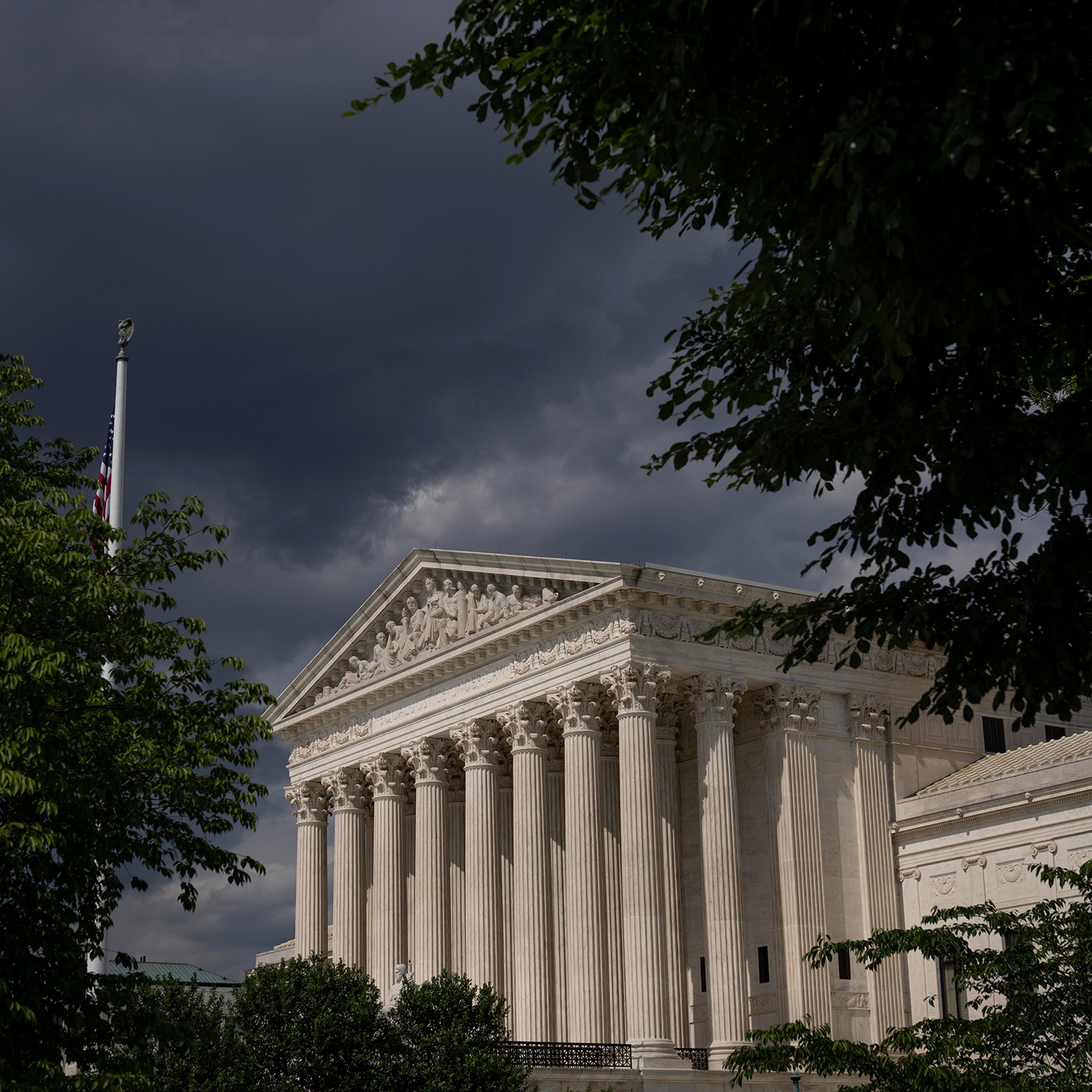 The U.S. Supreme Court building in Washington, D.C., on May 17, 2021.