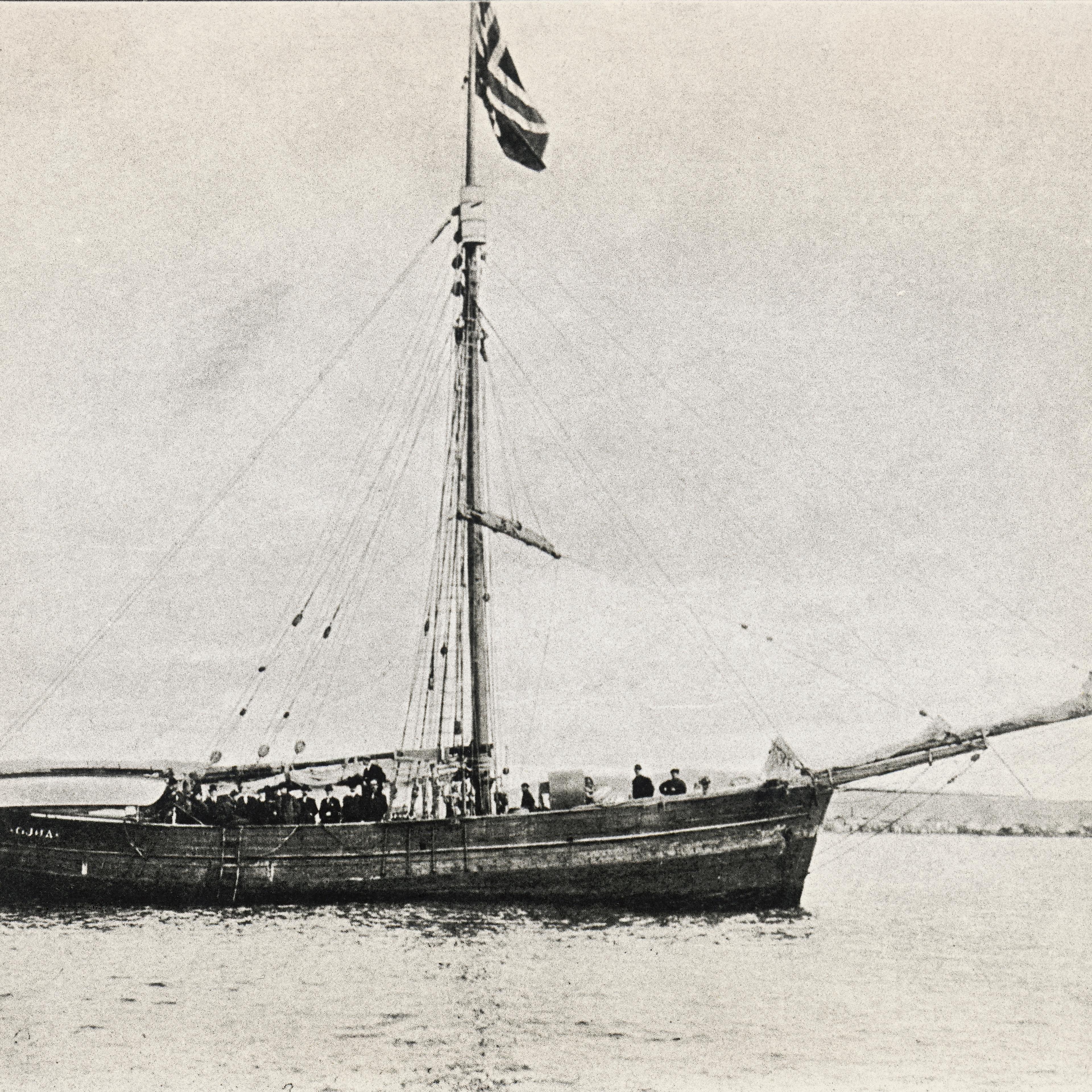 The Gjoa ship
