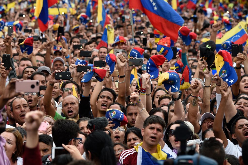 VENEZUELA-CRISIS-OPPOSITION-DEMO