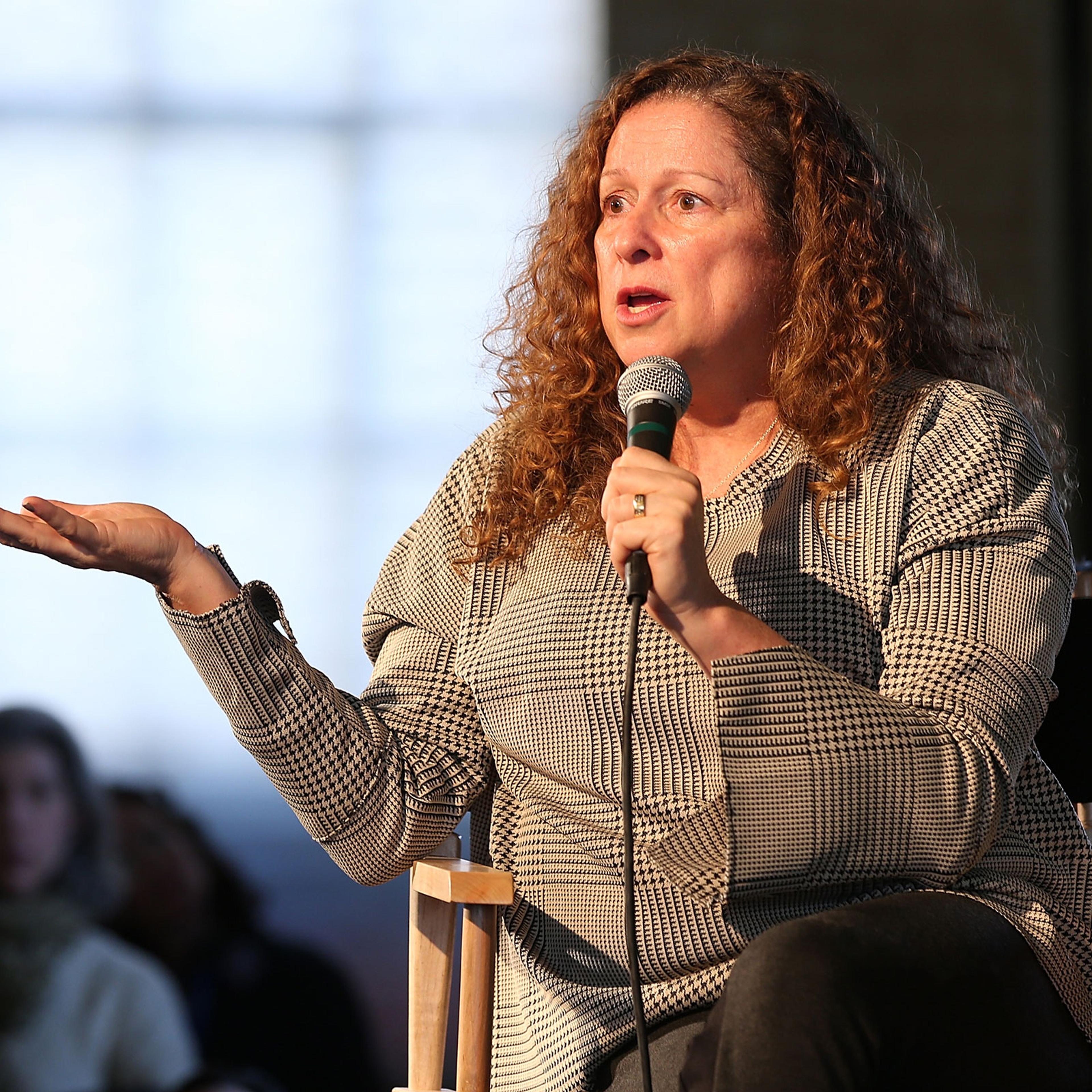 Abigail Disney speaks onstage in Park City, Utah, on January 22, 2018.