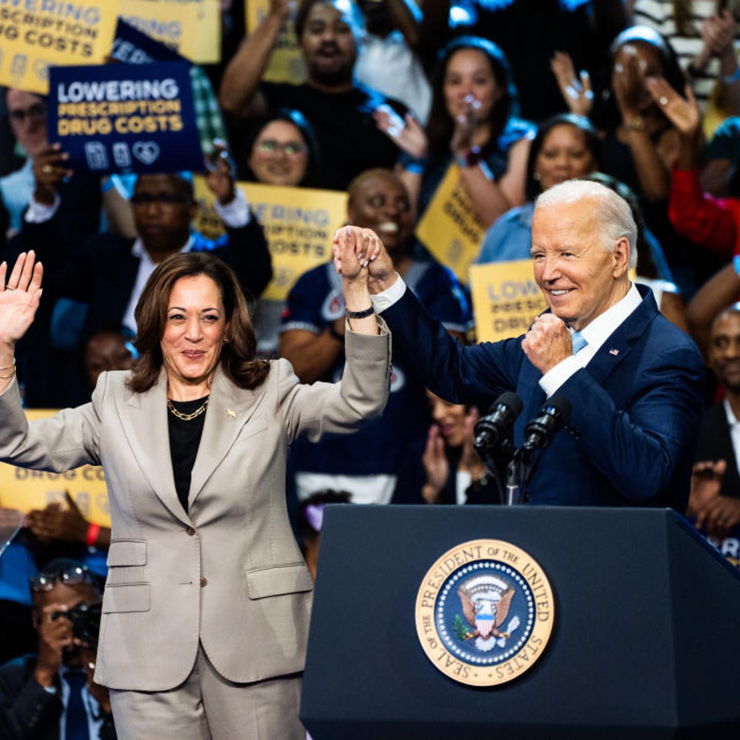 U.S. President Joe Biden and Vice President Kamala Harris