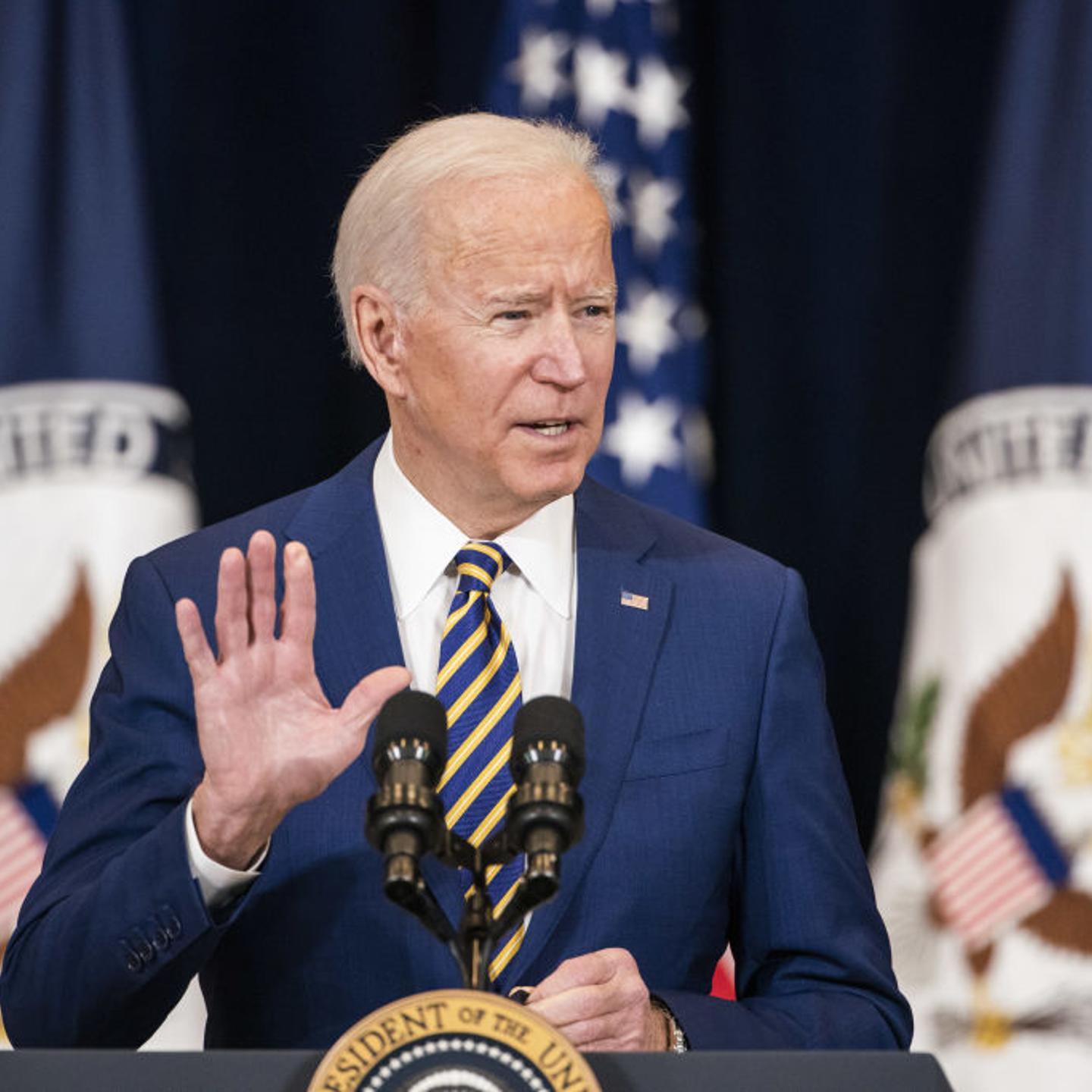 President Biden Speaks To Staff At Department Of State