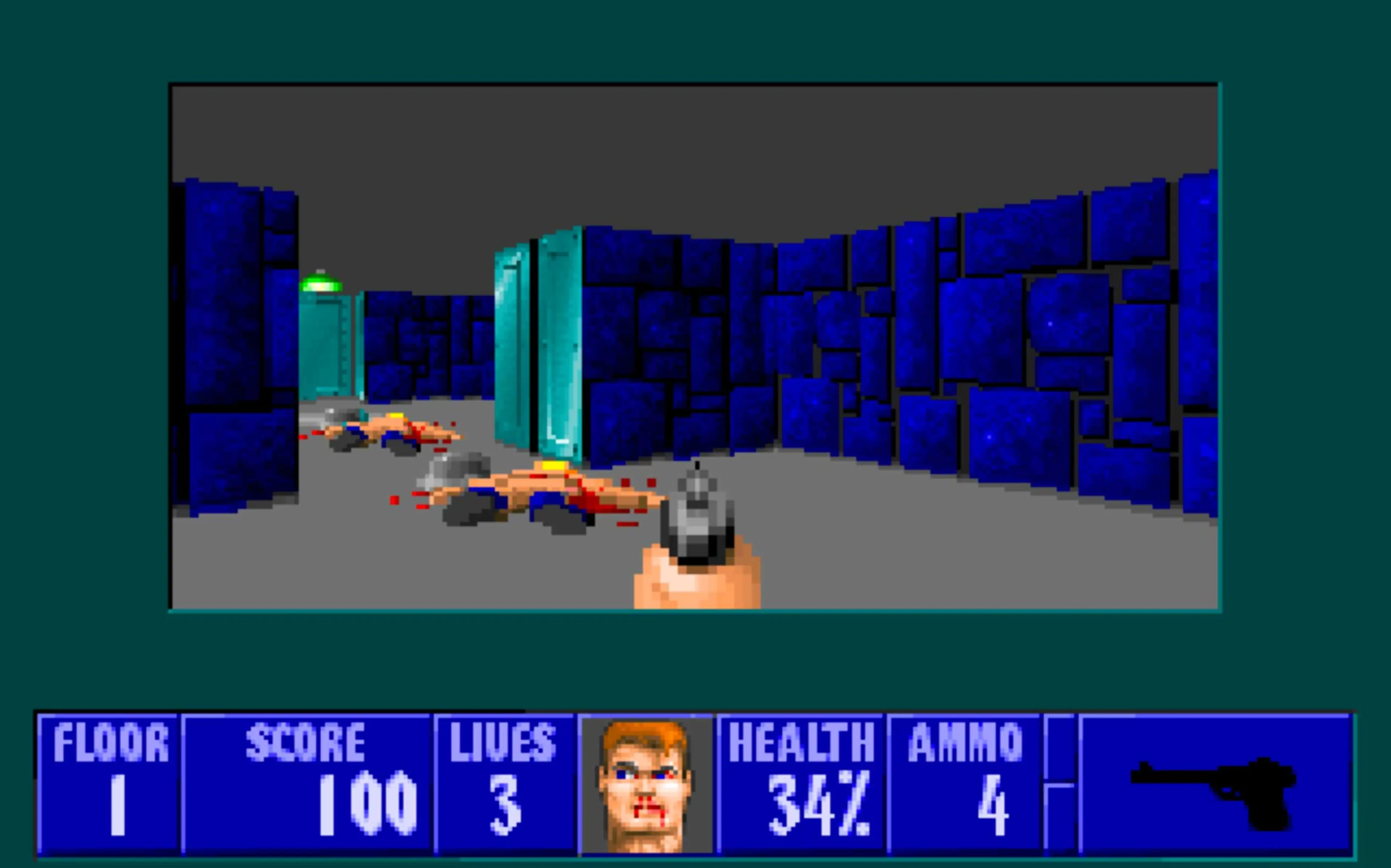 Wolfenstein 3D (1992) The precursor to Doom, Quake, and many of the gore-fests roaring across consoles today, this 1992 first-person shooter has you, as allied spy B.J. Blazkowicz, racing to escape the Nazi's clutches.