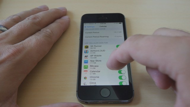 iphone data