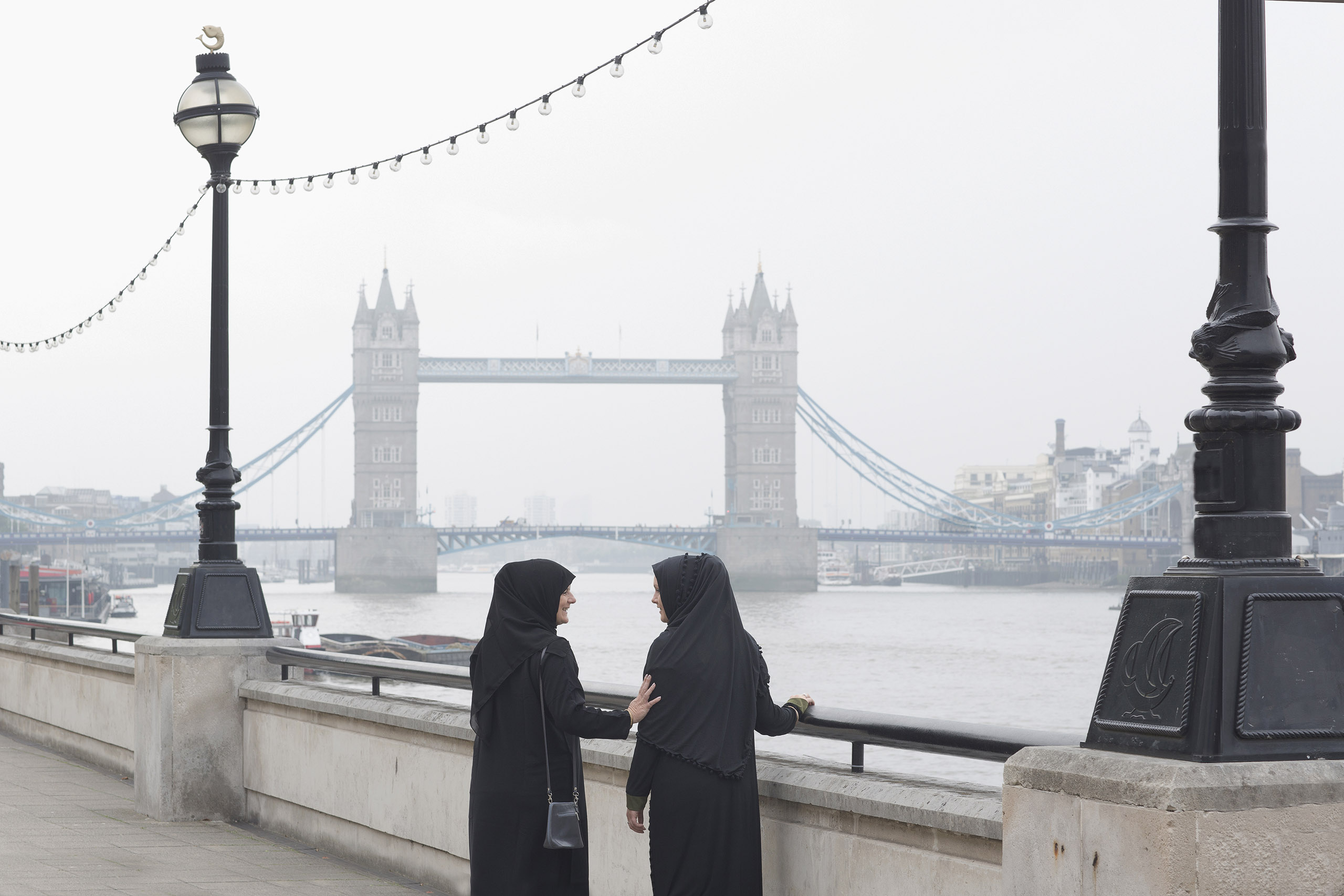 Two arab women in London