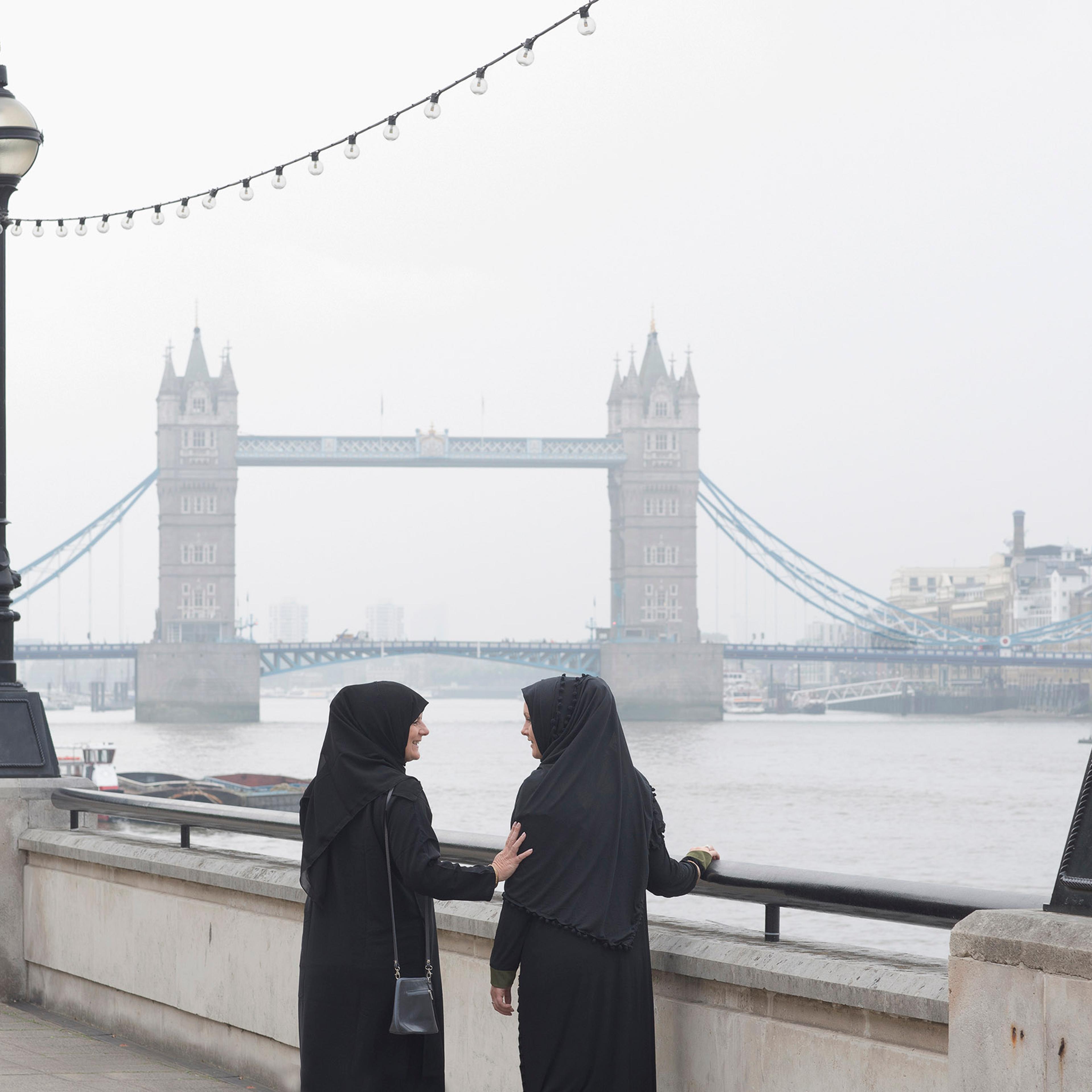 Two arab women in London