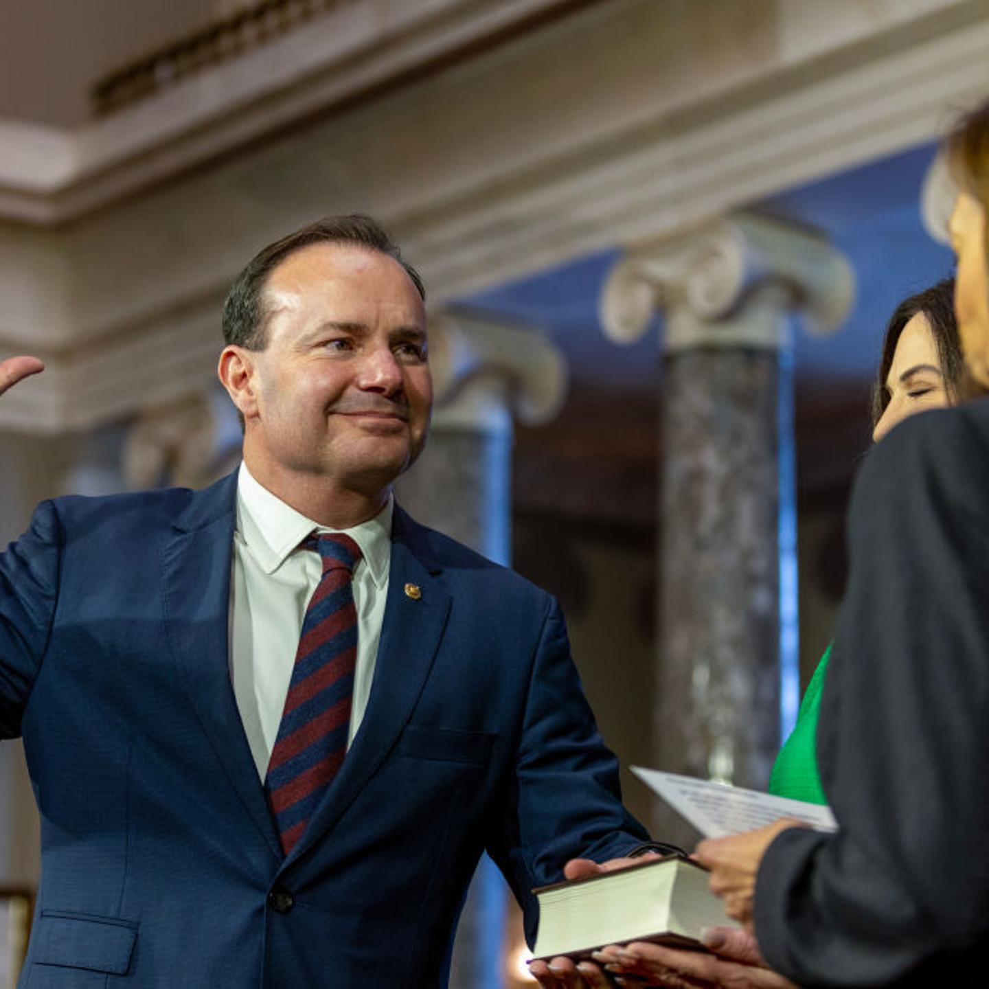 Newly-Elected Senators Attend Ceremonial Swearing-In Event At U.S. Capitol